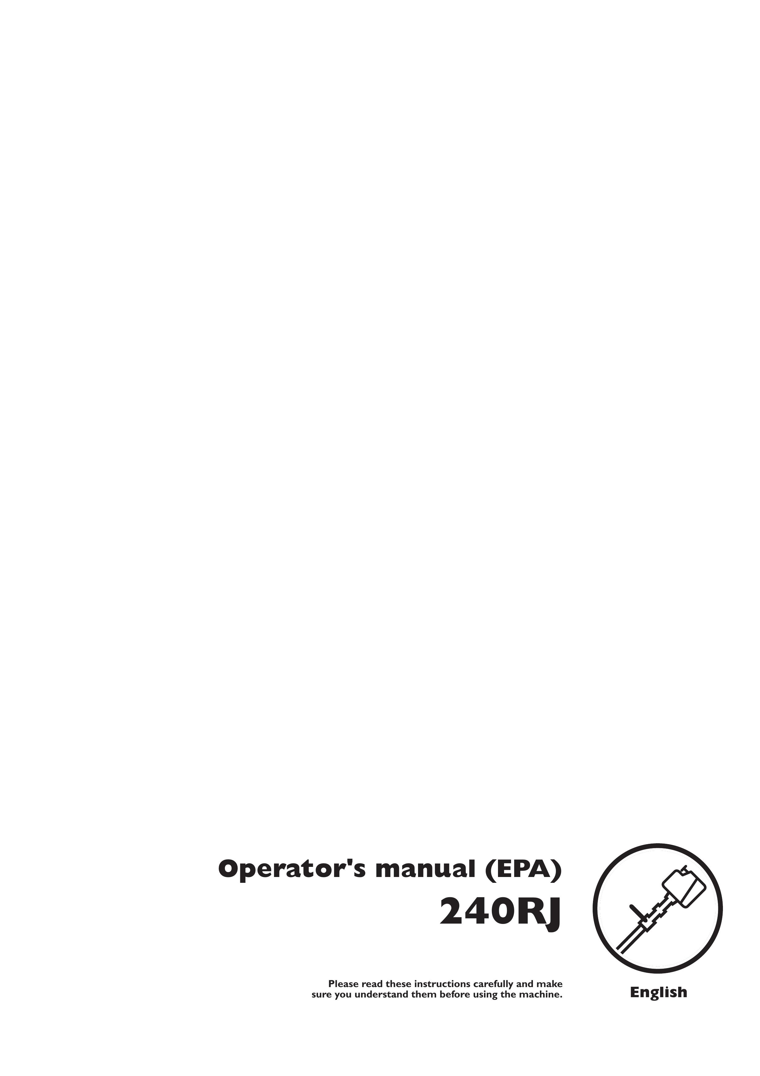 Husqvarna 240RJ Trimmer User Manual