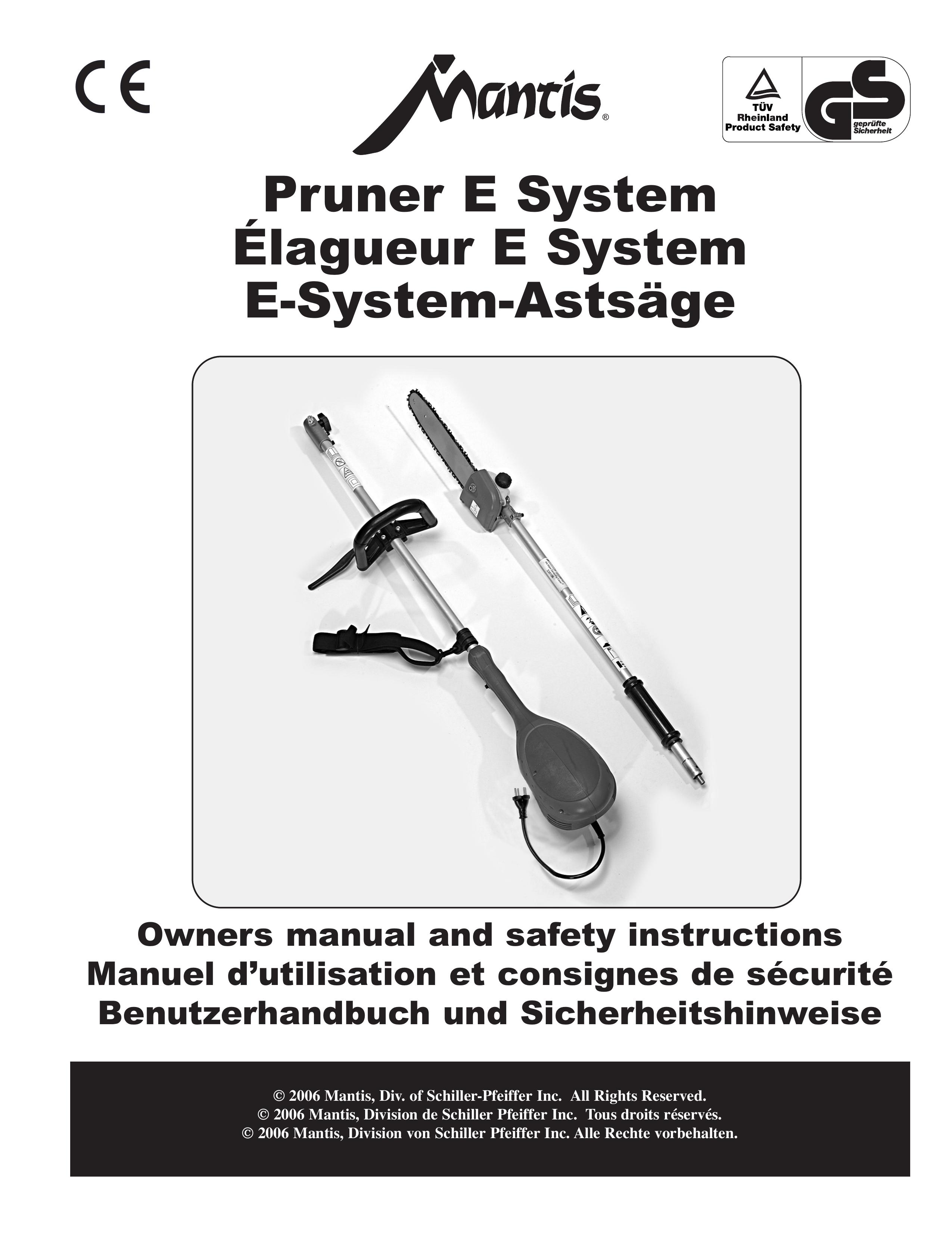 Mantis Pruner E System Trimmer User Manual
