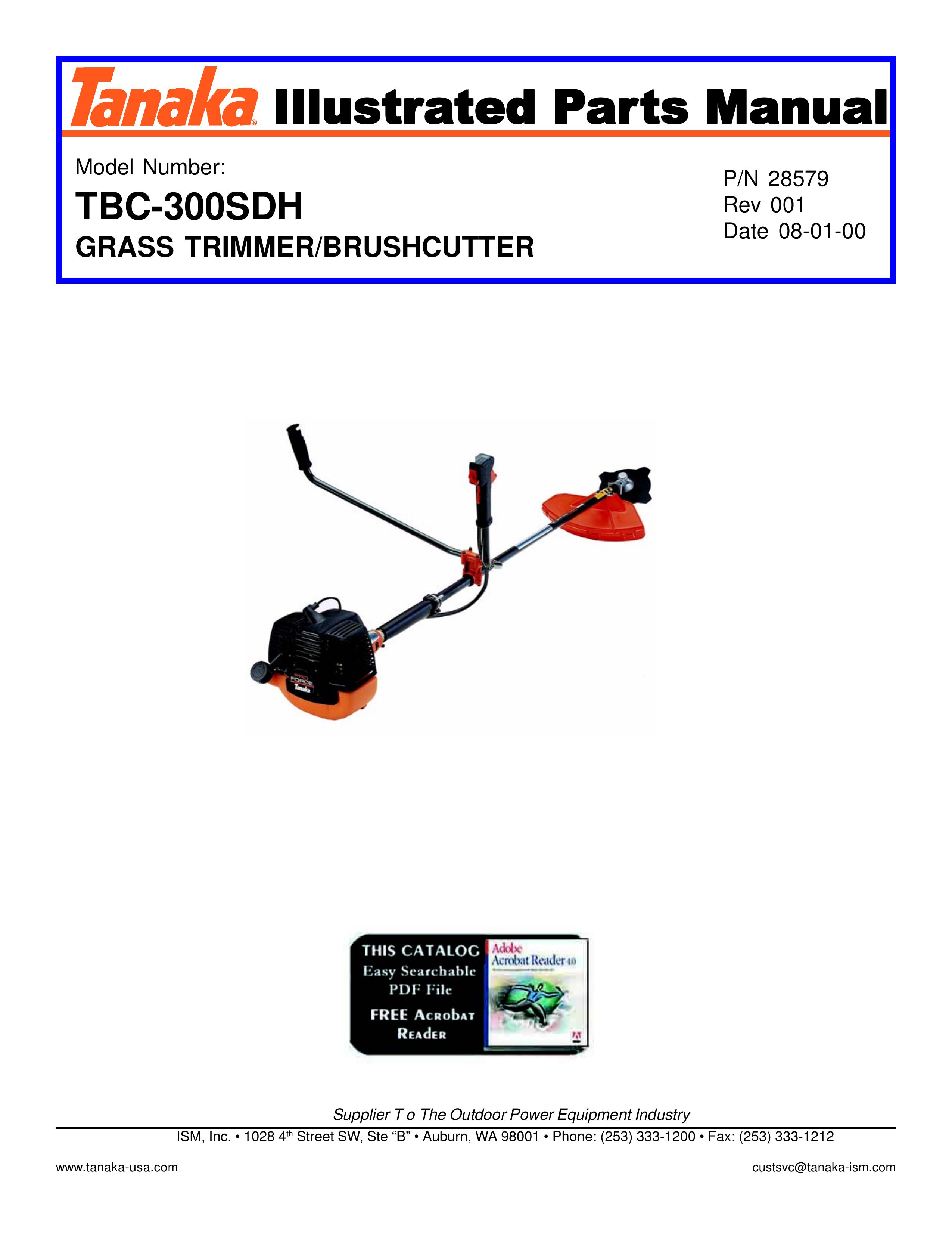 Tanaka TBC-300SDH Trimmer User Manual