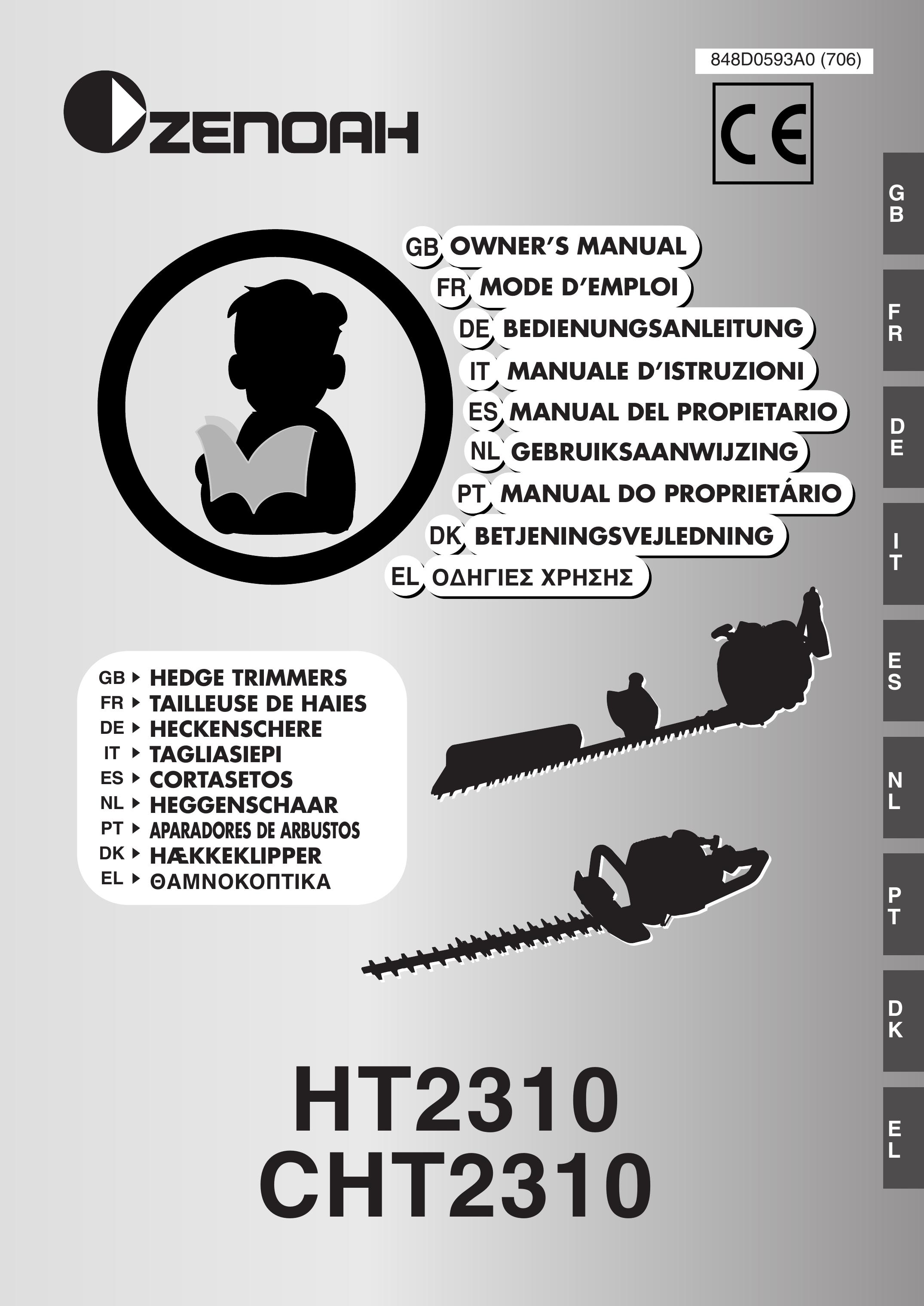 Zenoah CHT2310 Trimmer User Manual