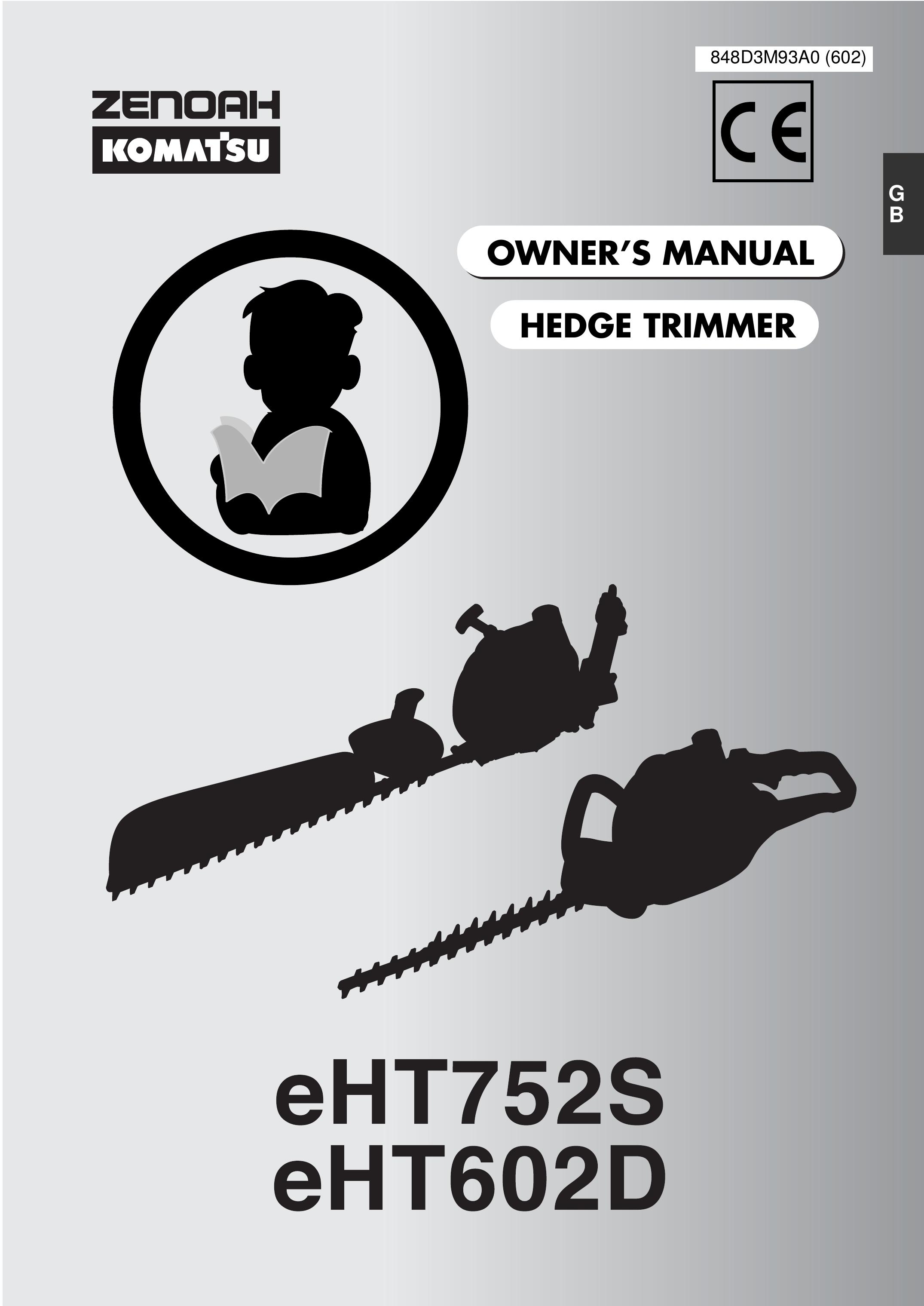 Zenoah EHT752S Trimmer User Manual