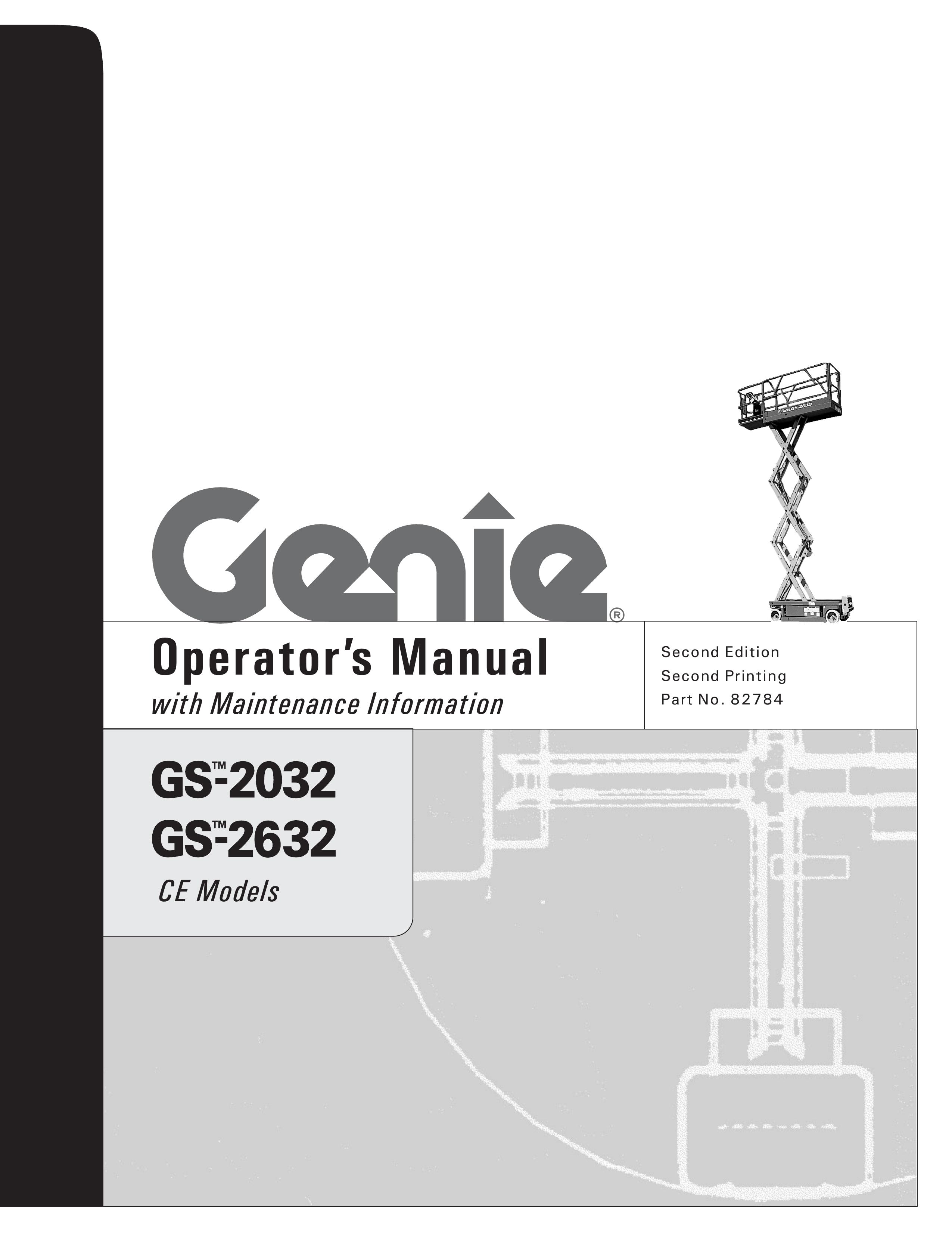 Genie 82784 Utility Vehicle User Manual