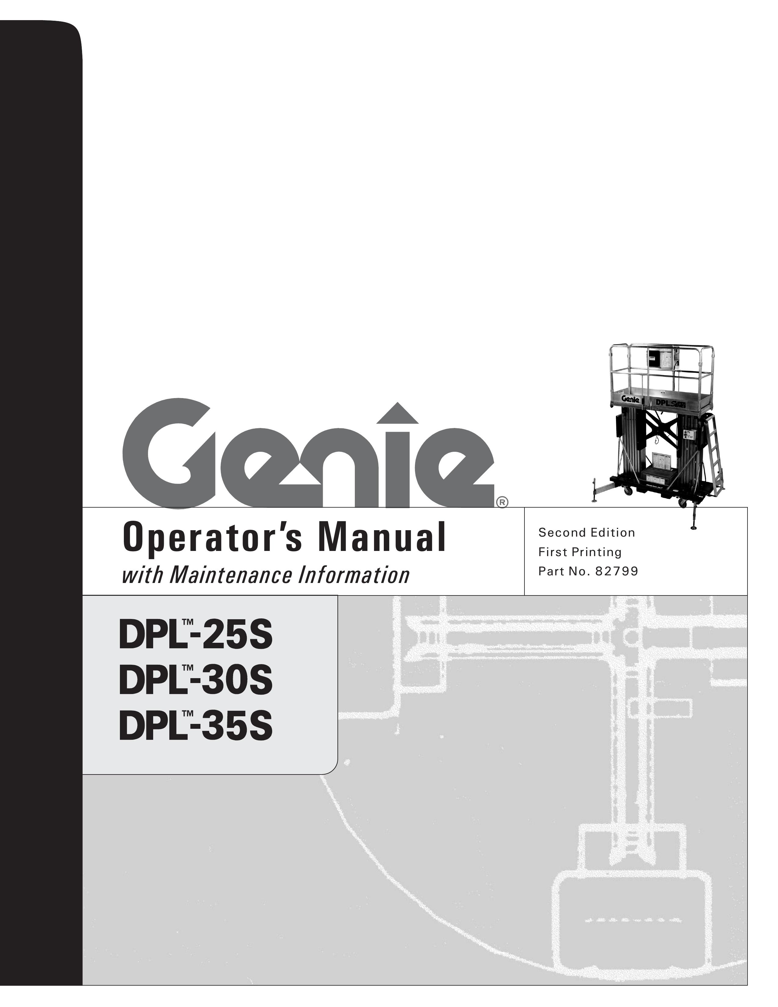 Genie DPL-30S Utility Vehicle User Manual