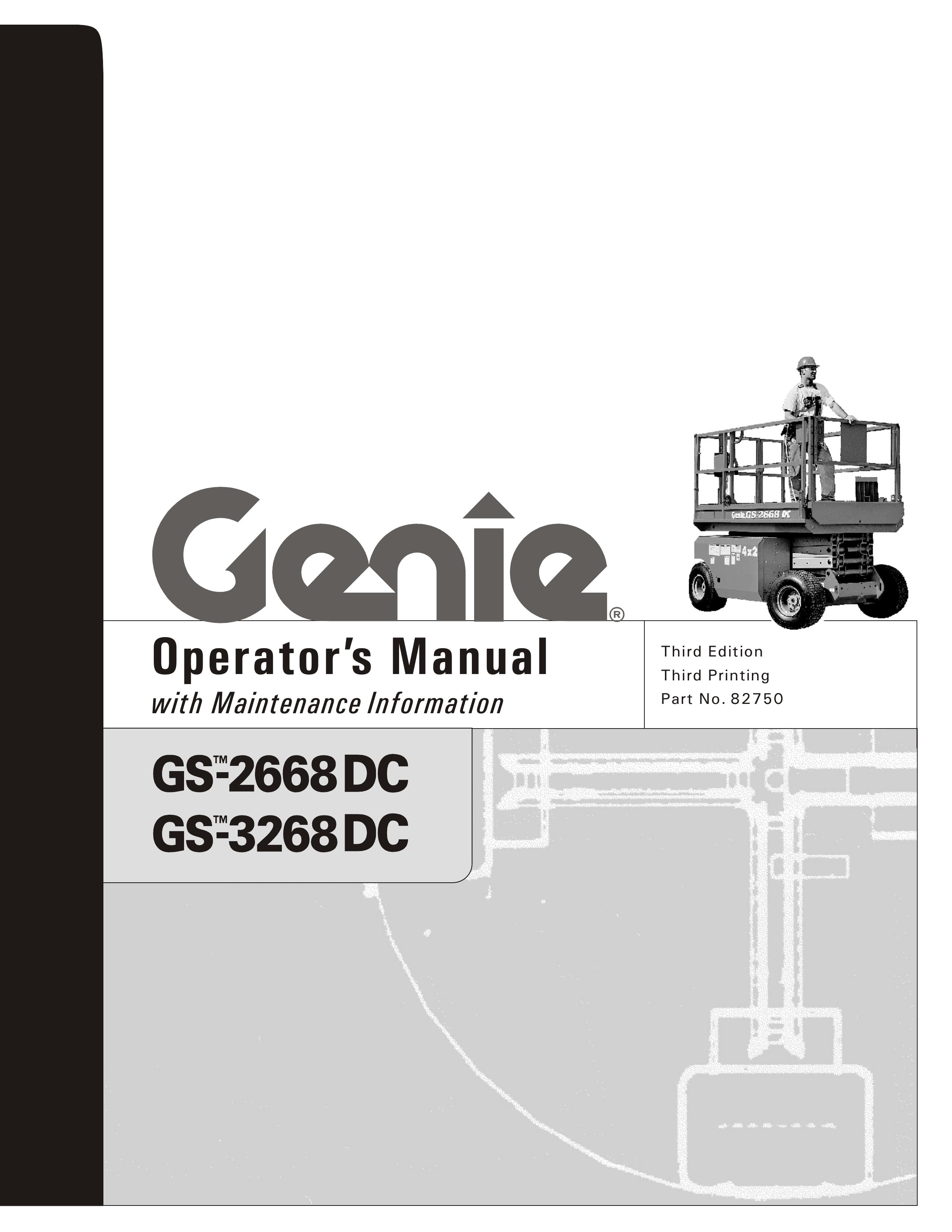 Genie GS-3268 Utility Vehicle User Manual
