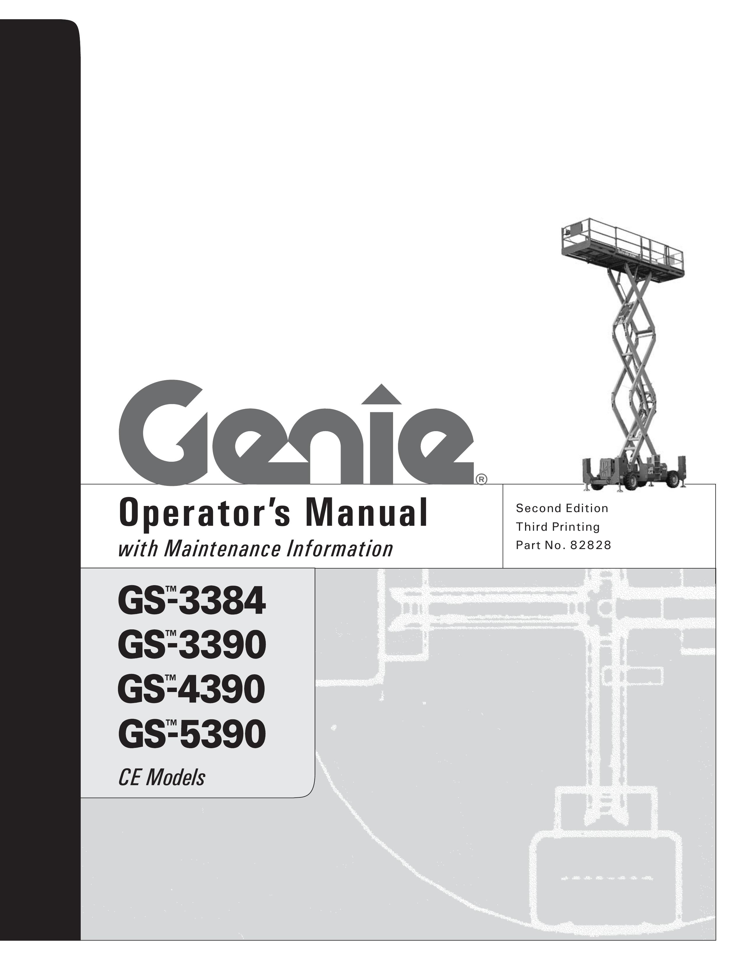 Genie GS-5390 Utility Vehicle User Manual