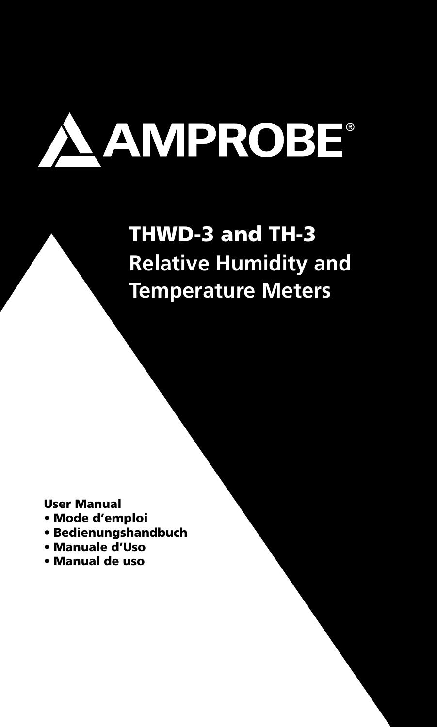 Ampro Corporation TH-3 Weather Radio User Manual