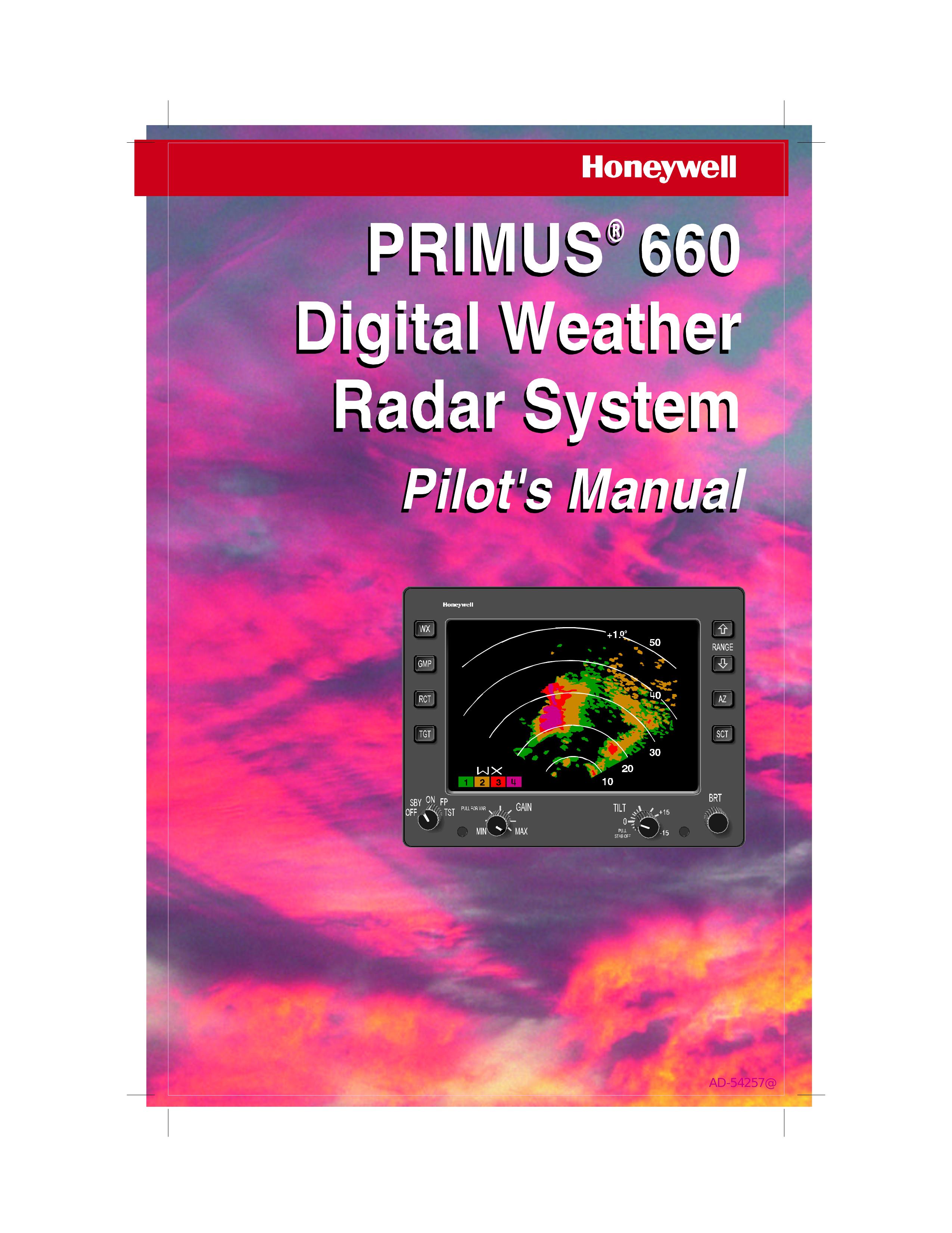 Honeywell AD-54257@ Weather Radio User Manual