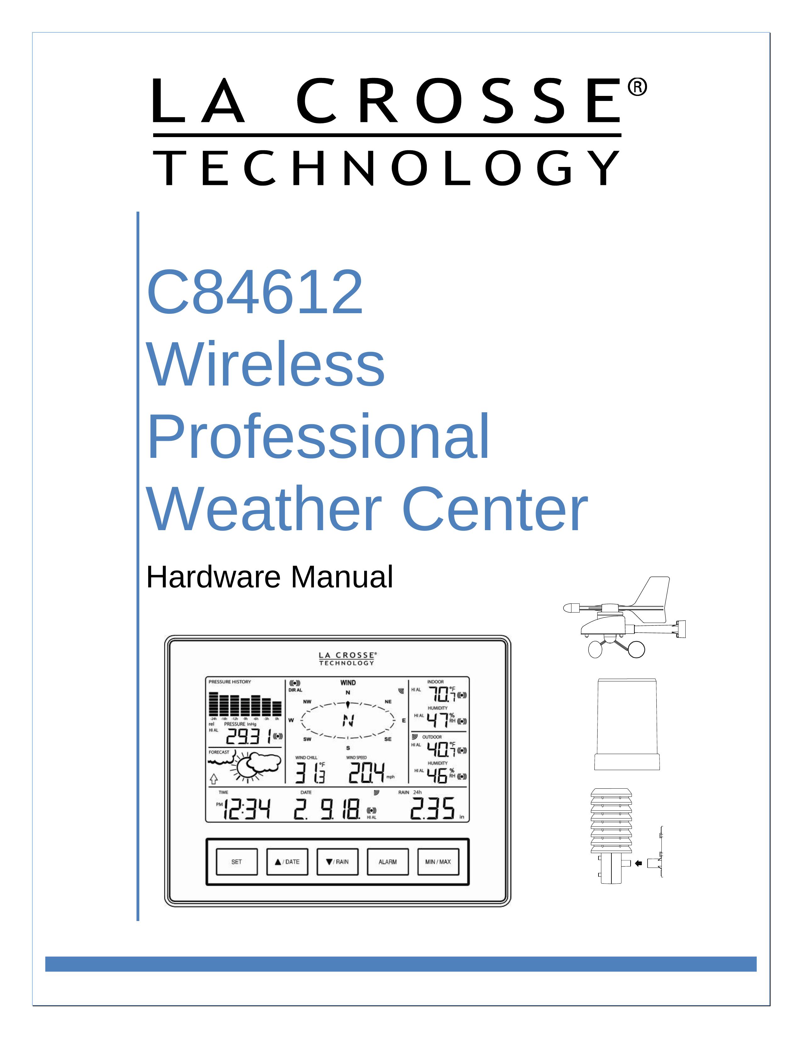 La Crosse Technology C84612 Weather Radio User Manual