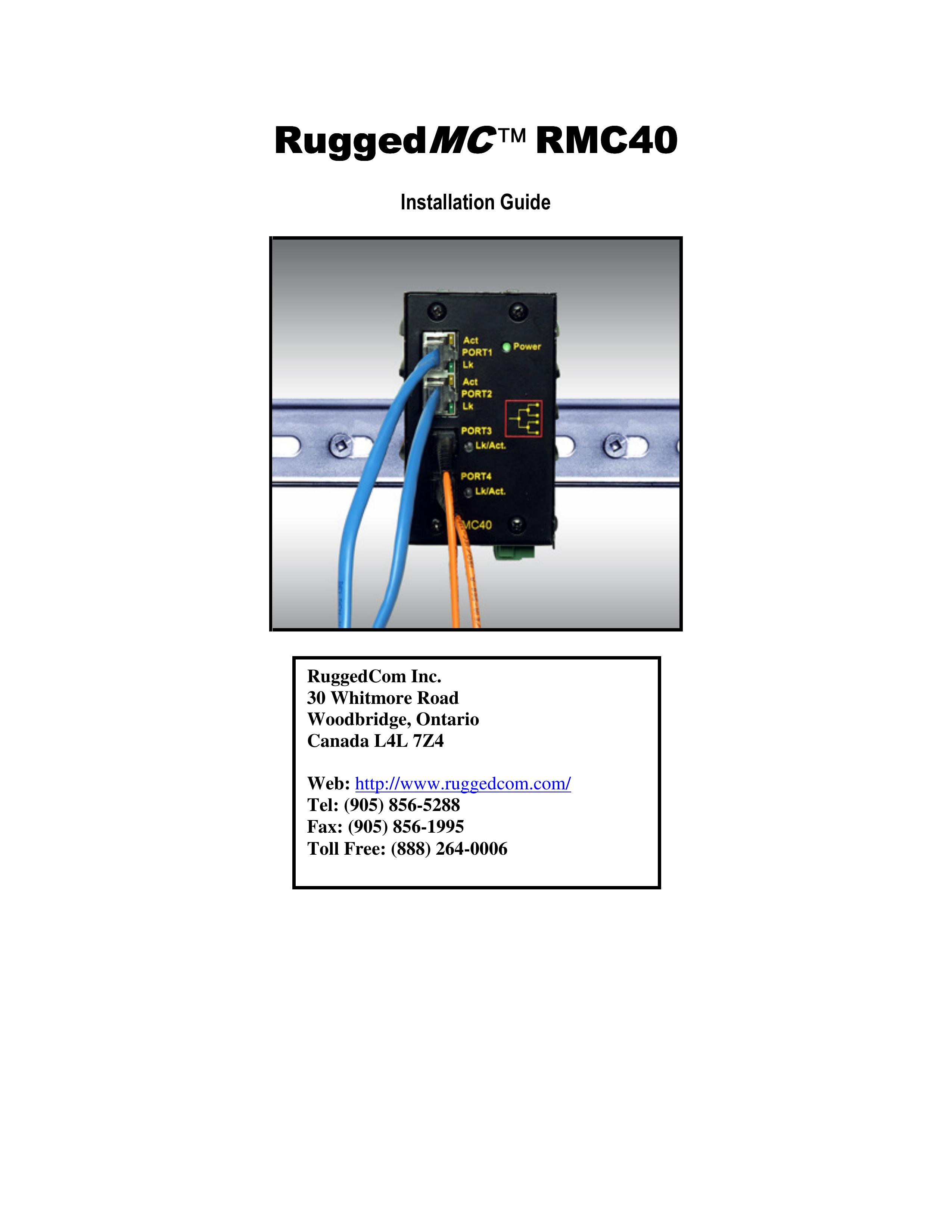 RuggedCom RMC40 Weather Radio User Manual