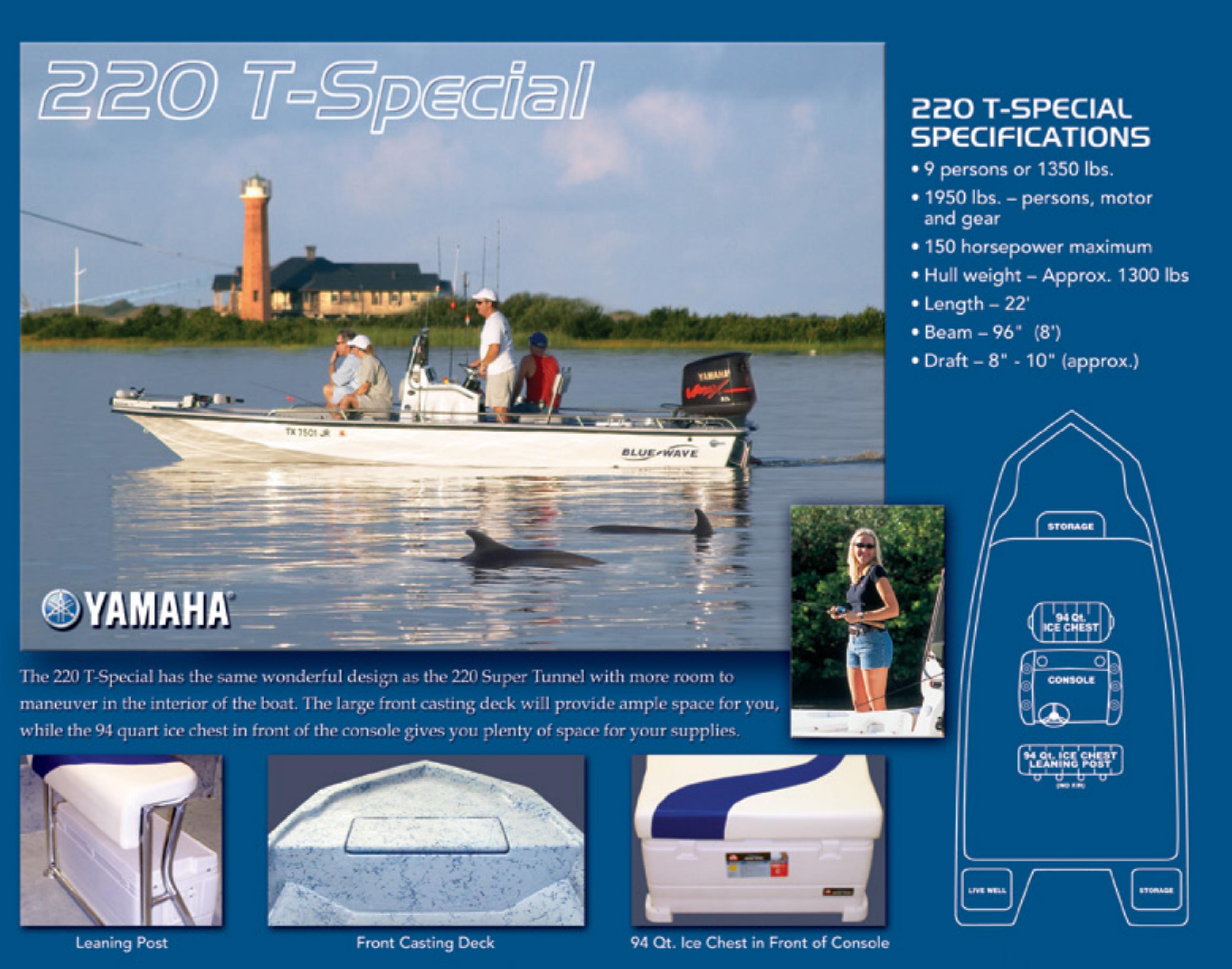 Blue Wave Boats 220 T-Special Boat User Manual