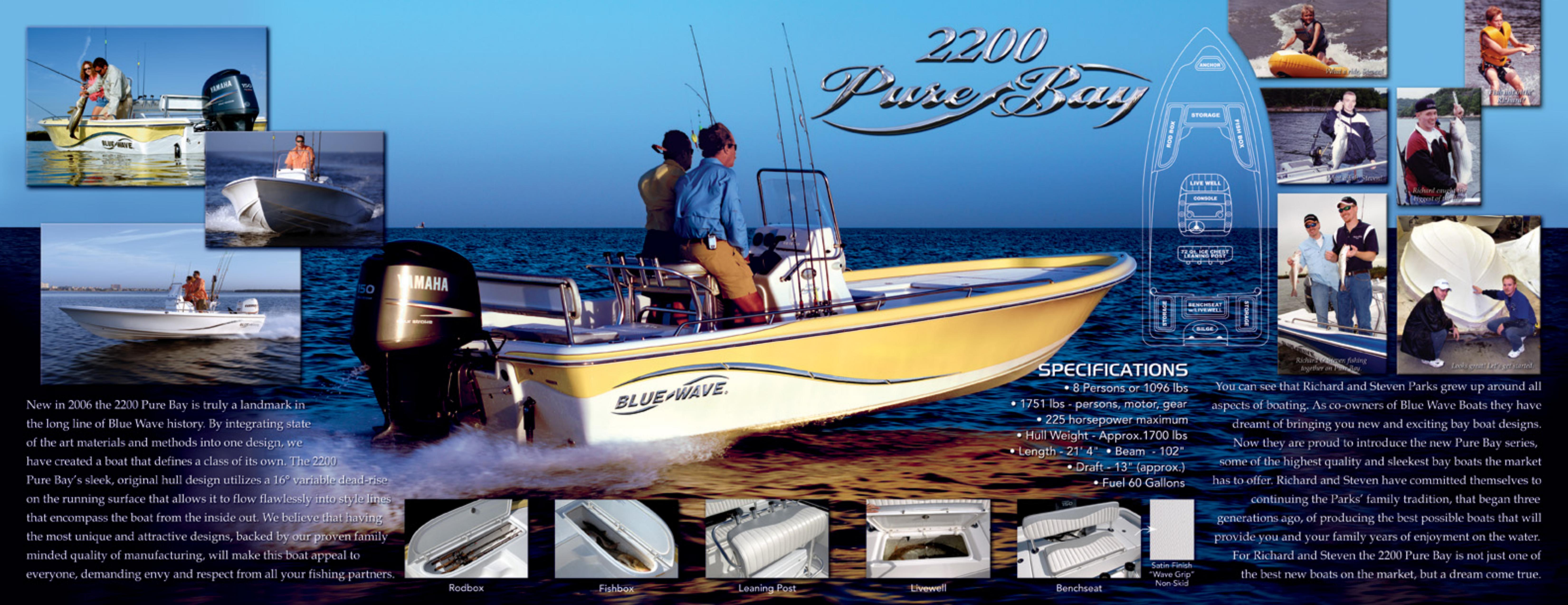 Blue Wave Boats 2200 Pure Bay Boat User Manual