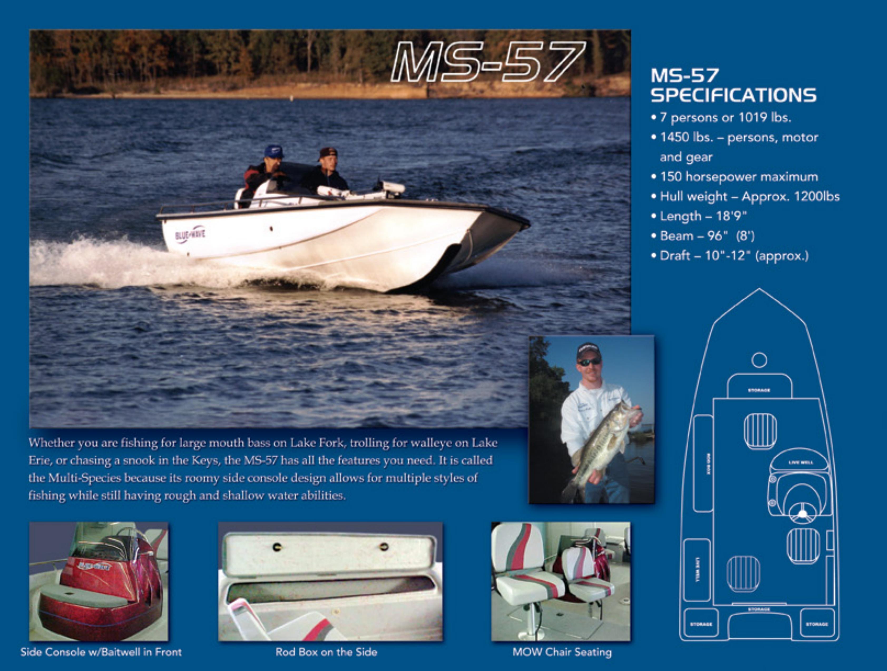 Blue Wave Boats MS-57 Boat User Manual