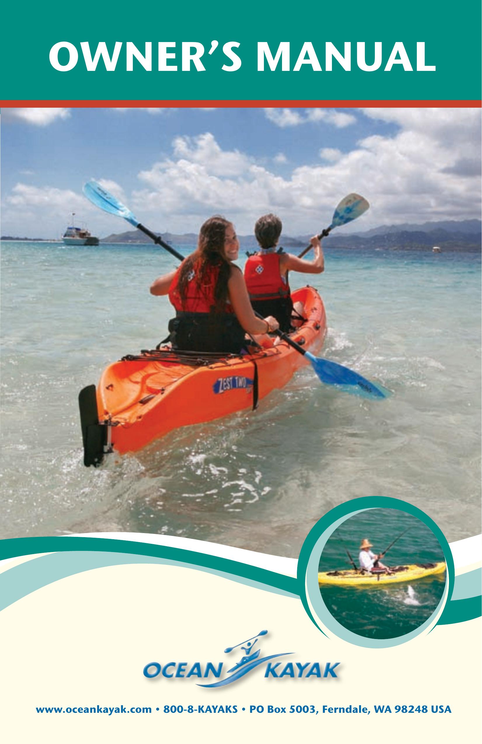 Ocean Kayak Kayak Boat User Manual