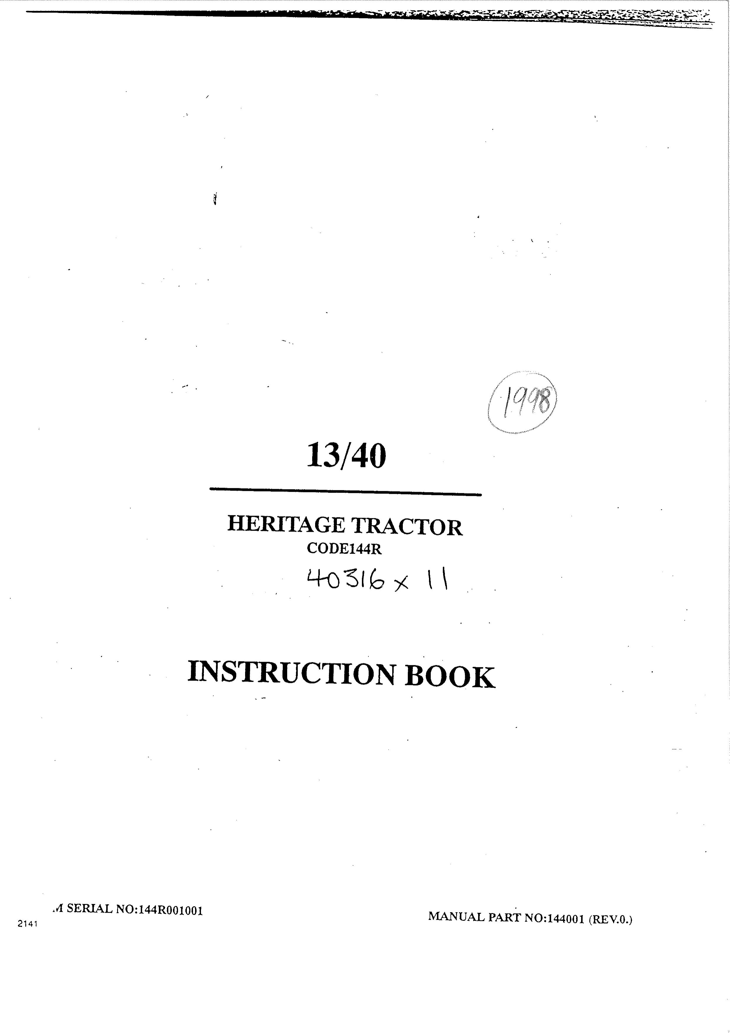 Tapco International Corporation 144R Boat User Manual