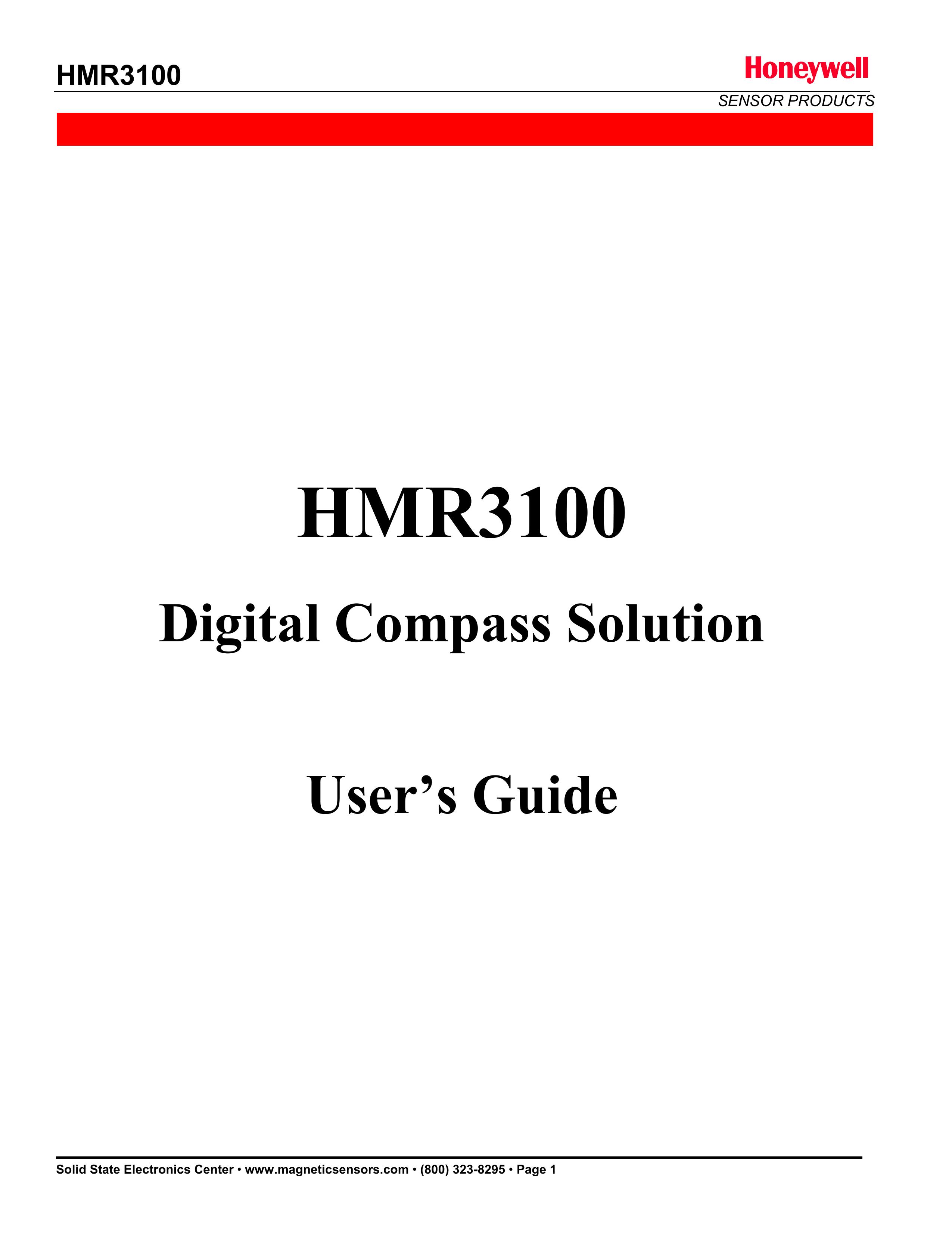 Honeywell HMR3100 Boating Equipment User Manual