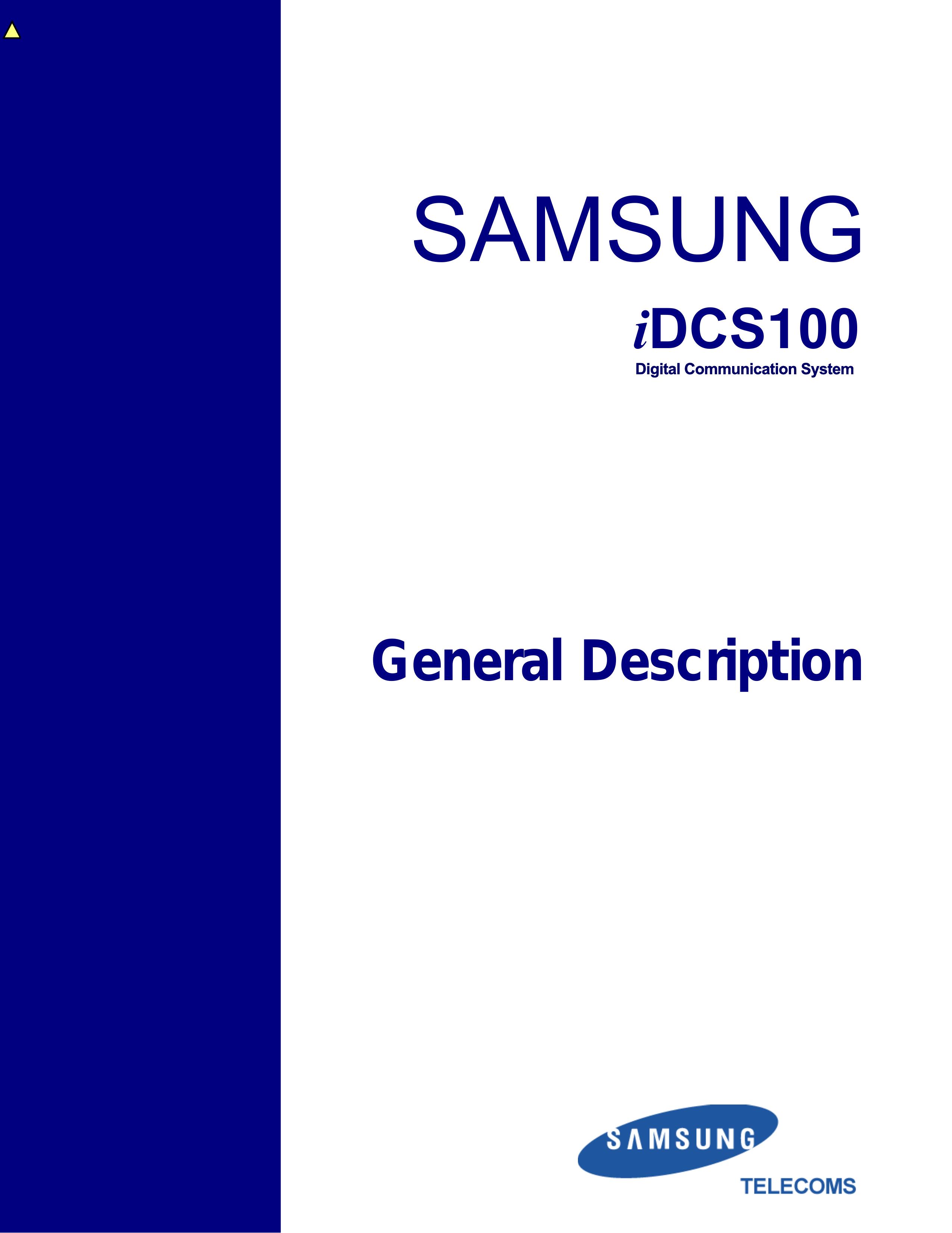 Samsung iDCS100 Boating Equipment User Manual