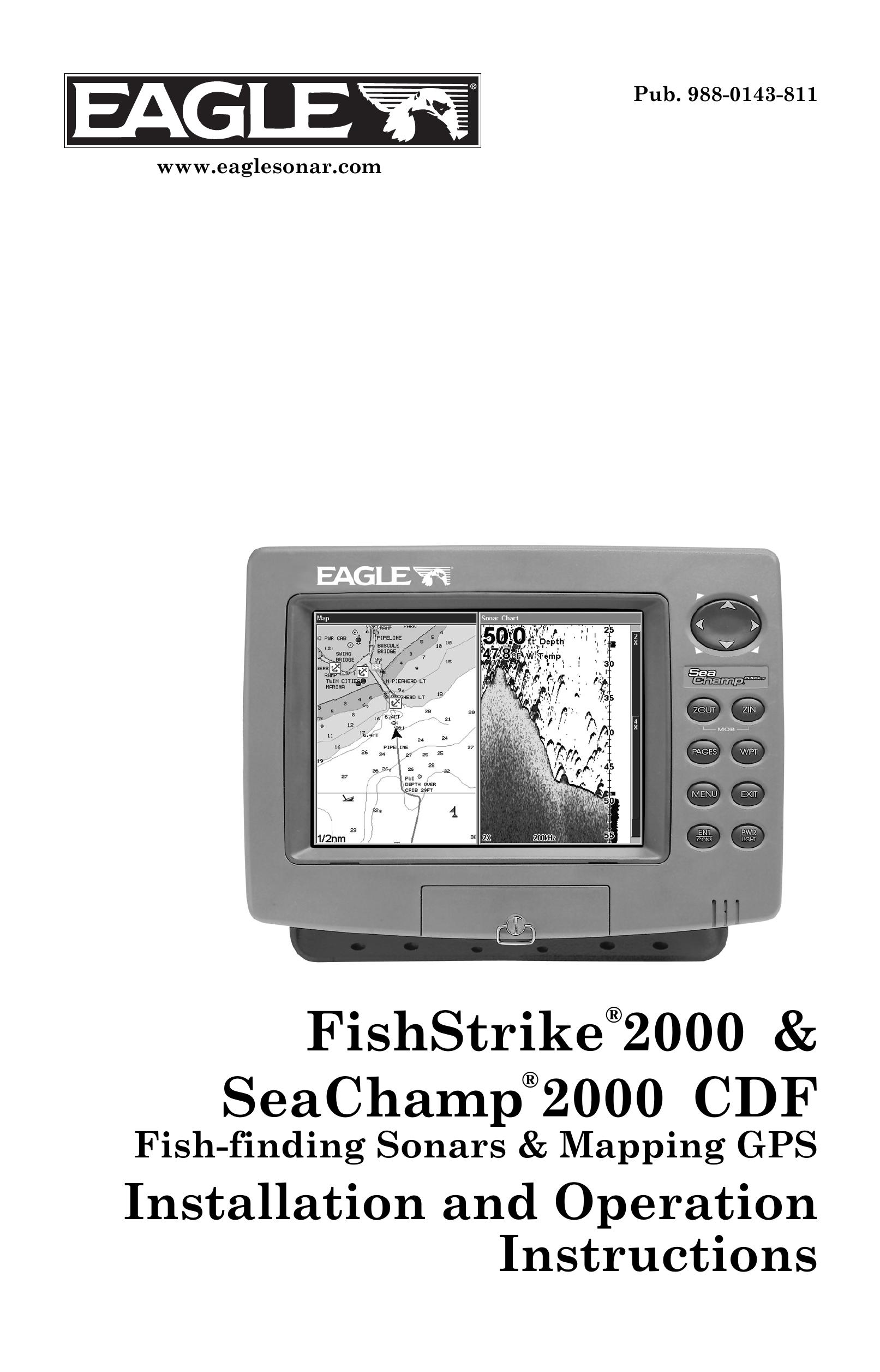 Eagle Electronics 2000 Fish Finder User Manual