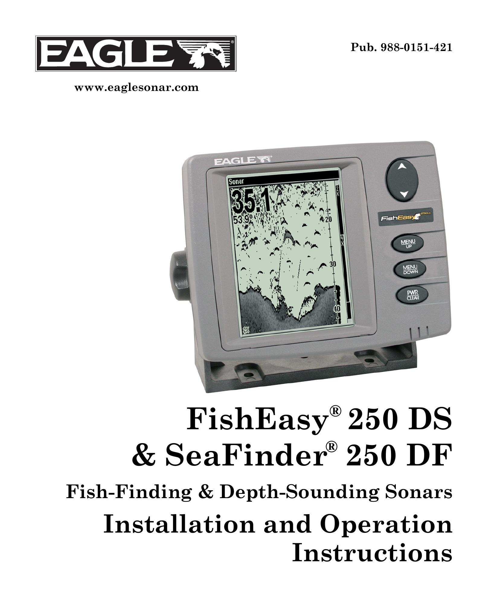 Eagle Electronics 250 DF Fish Finder User Manual