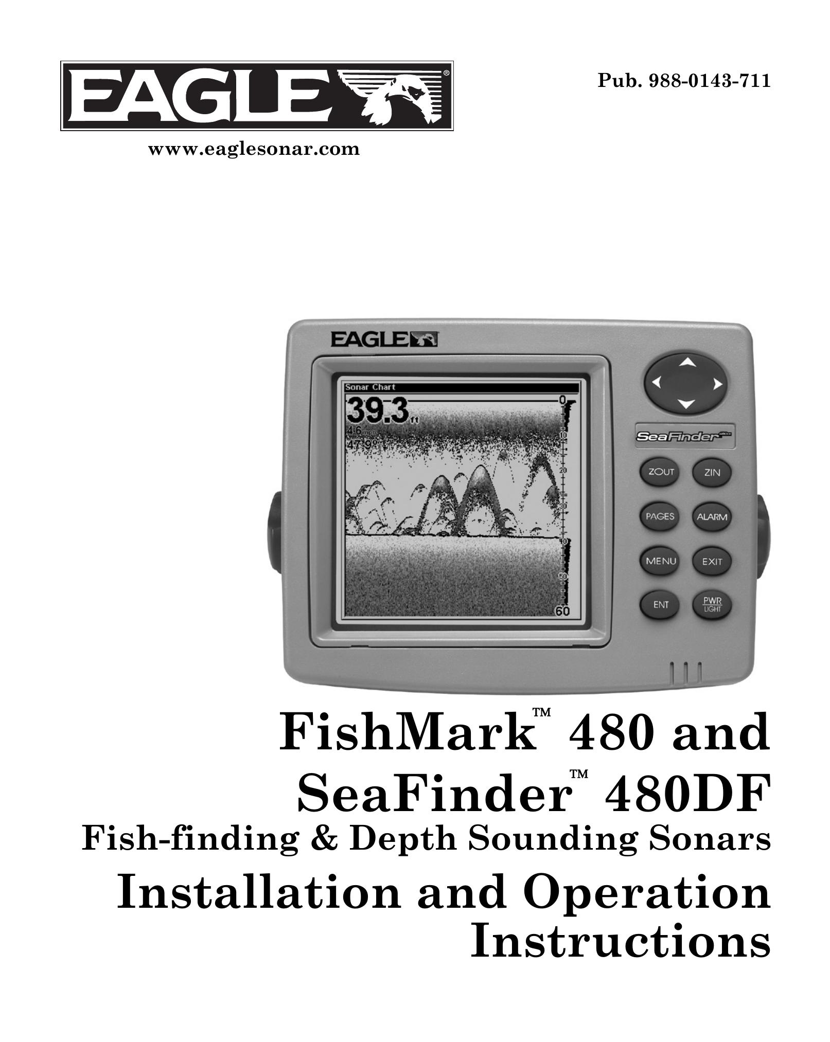 Eagle Electronics 480DF Fish Finder User Manual