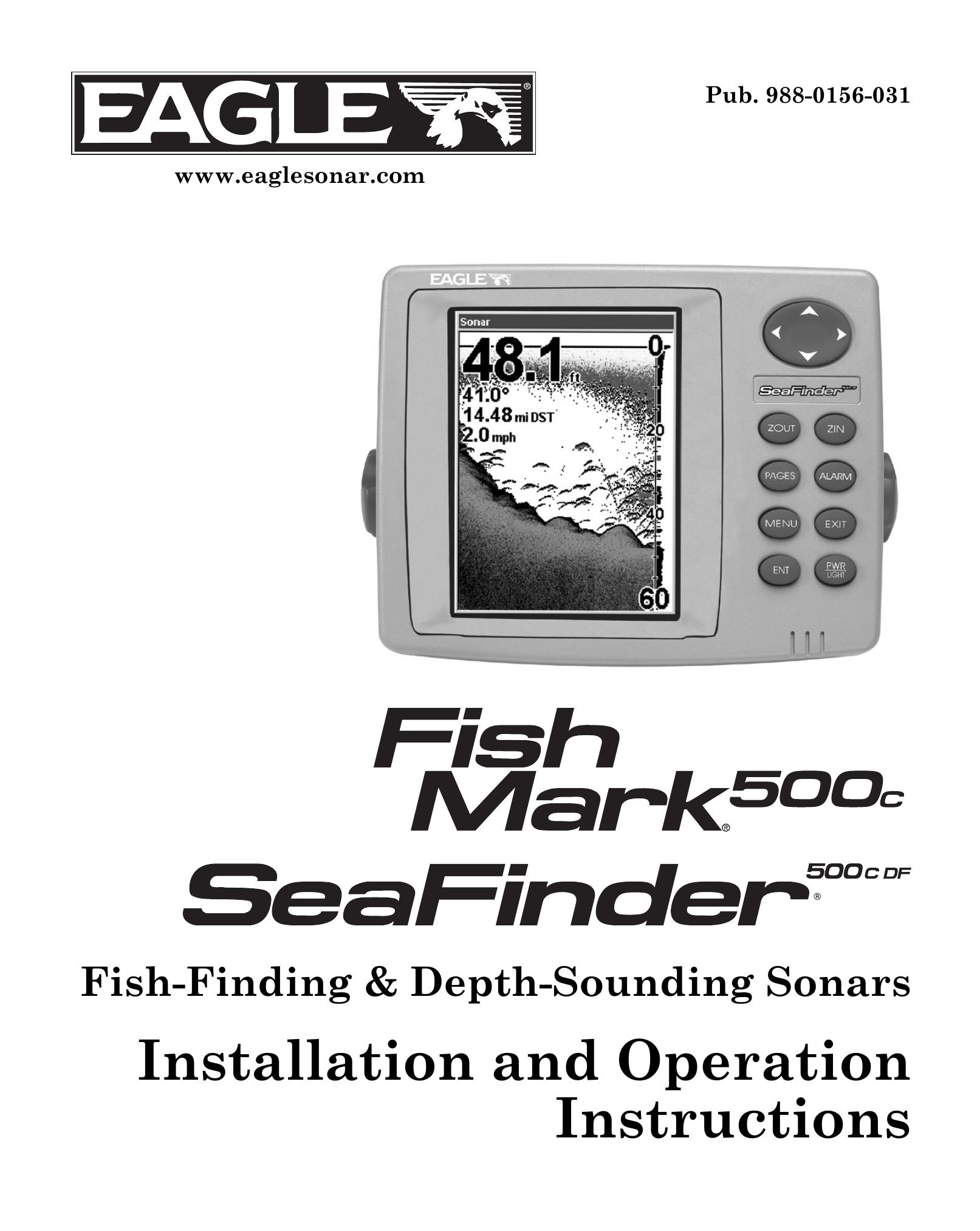 Eagle Electronics 500C Fish Finder User Manual