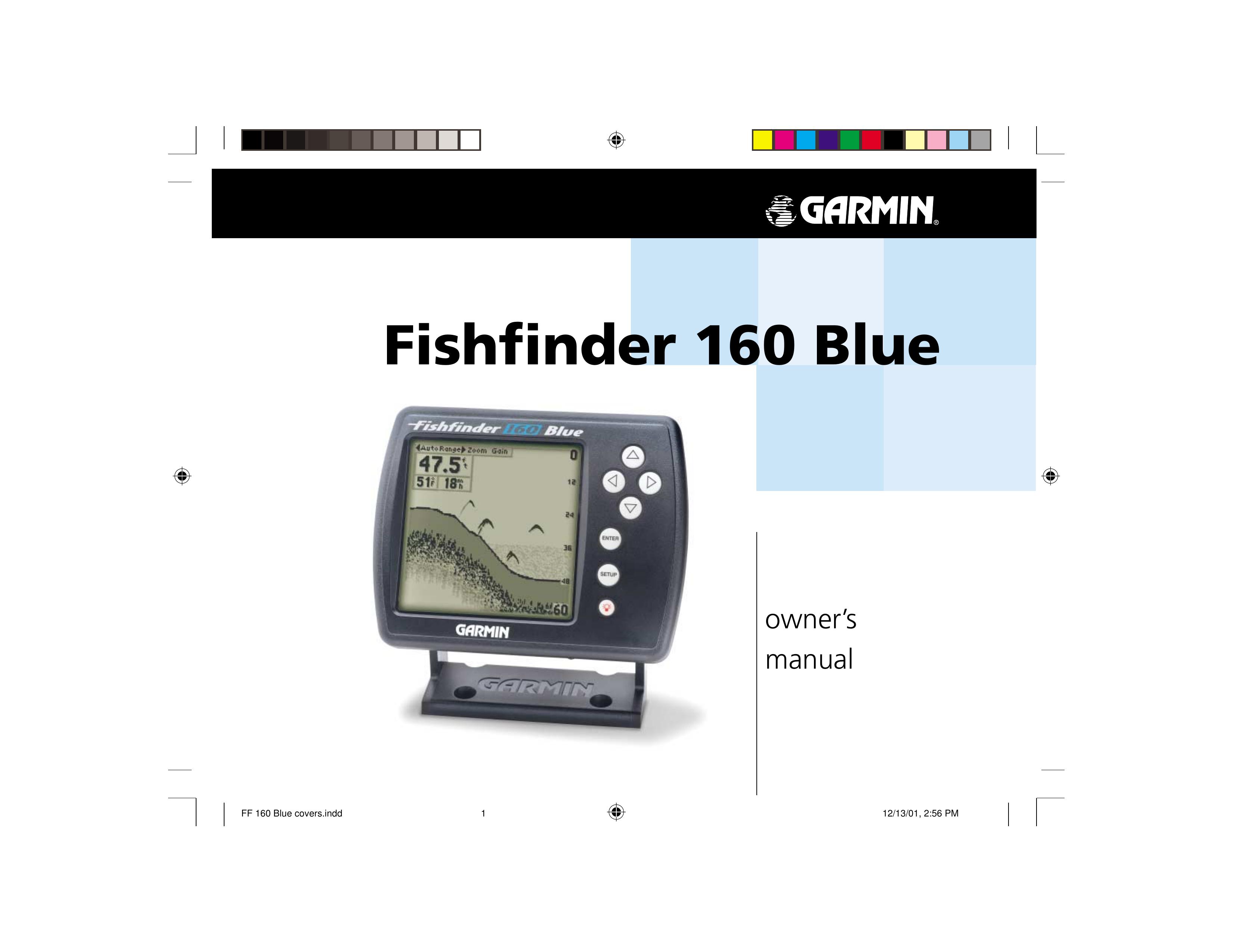 Garmin 160 BLUE Fish Finder User Manual