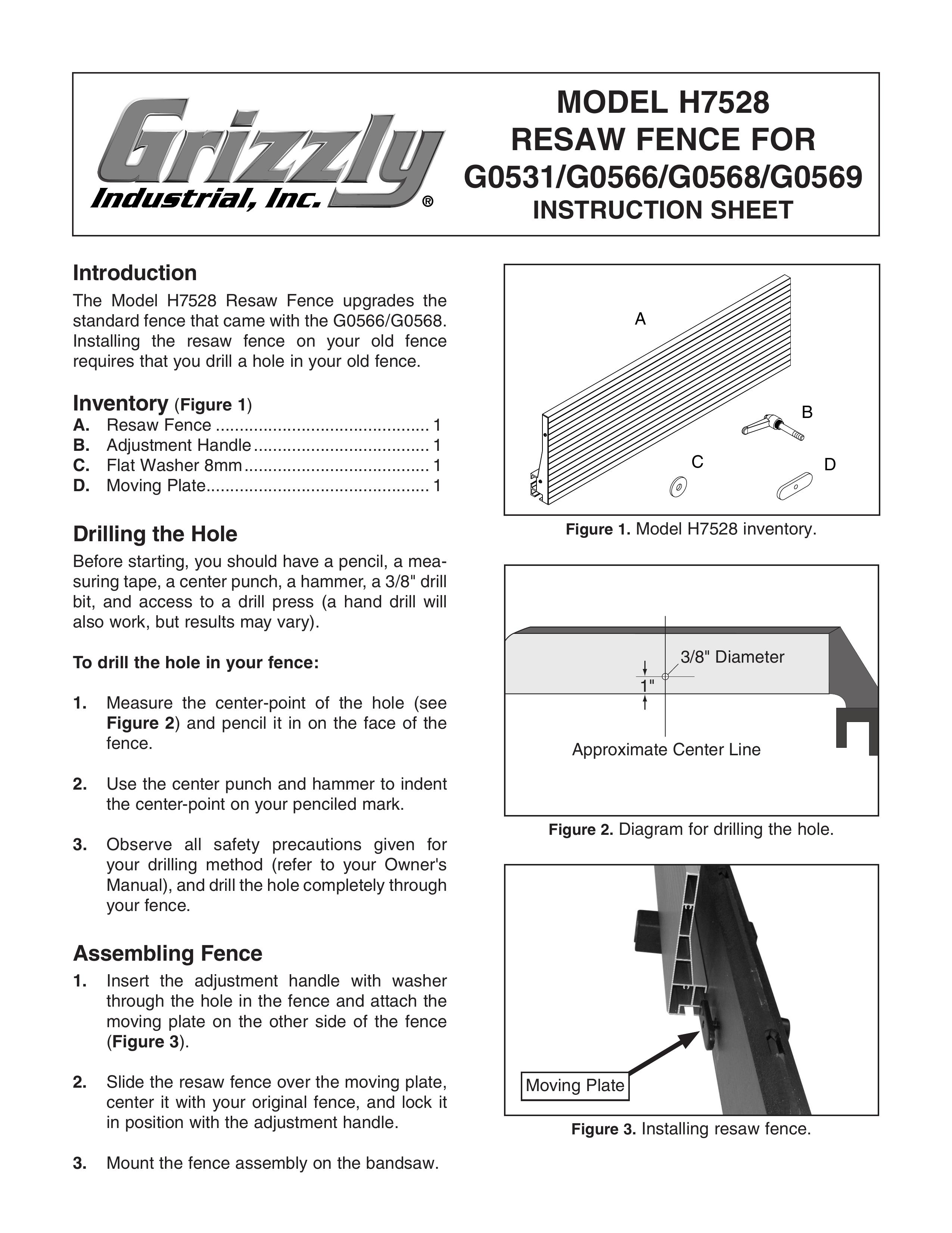 Grizzly G0531 Fish Finder User Manual