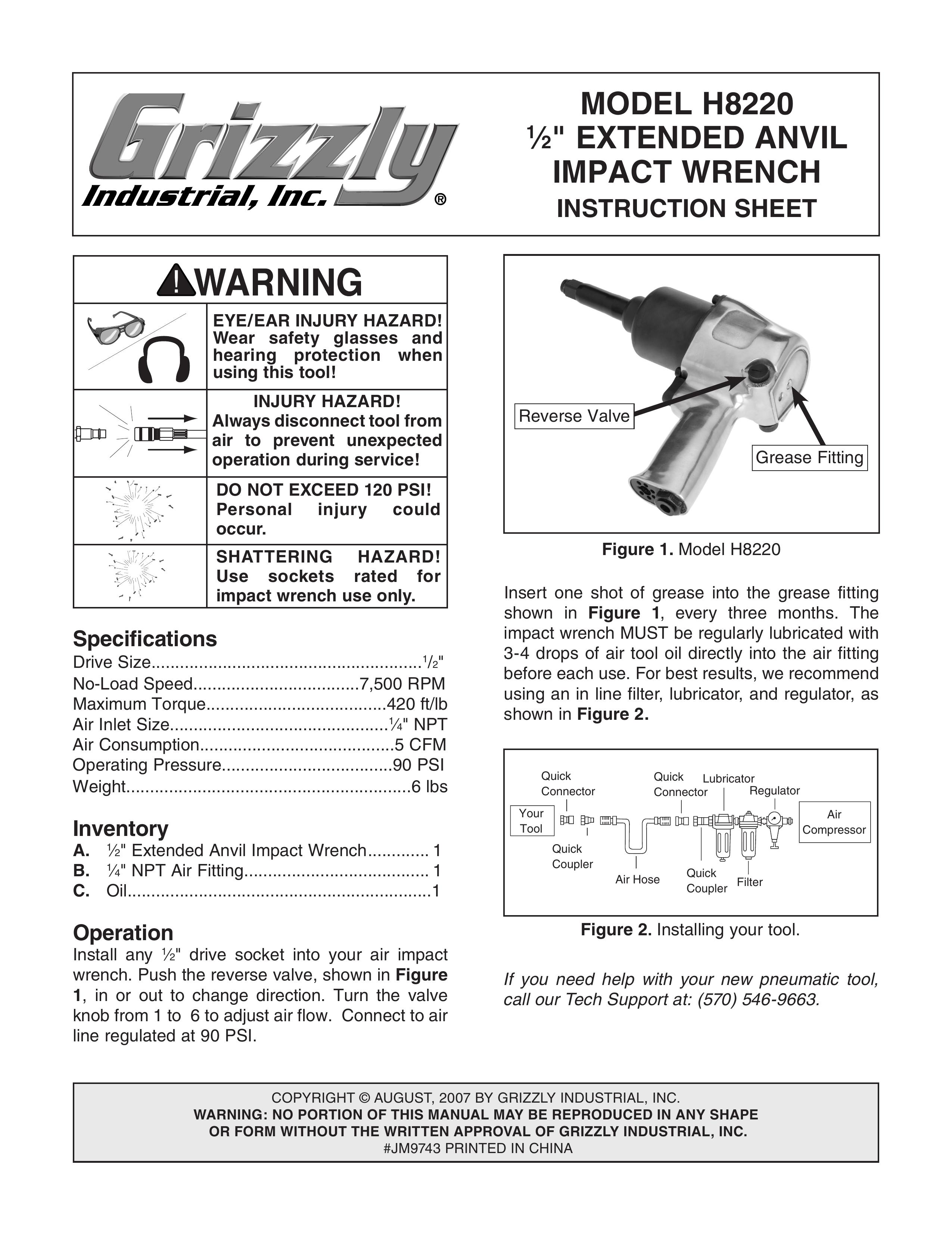 Grizzly H8220 Fish Finder User Manual