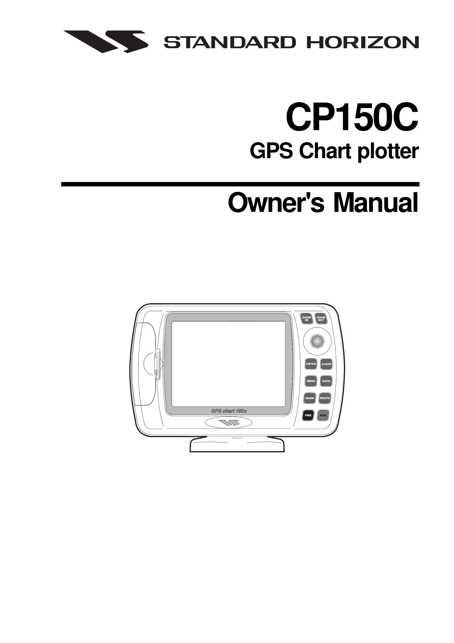 Standard Horizon CP150C Fish Finder User Manual