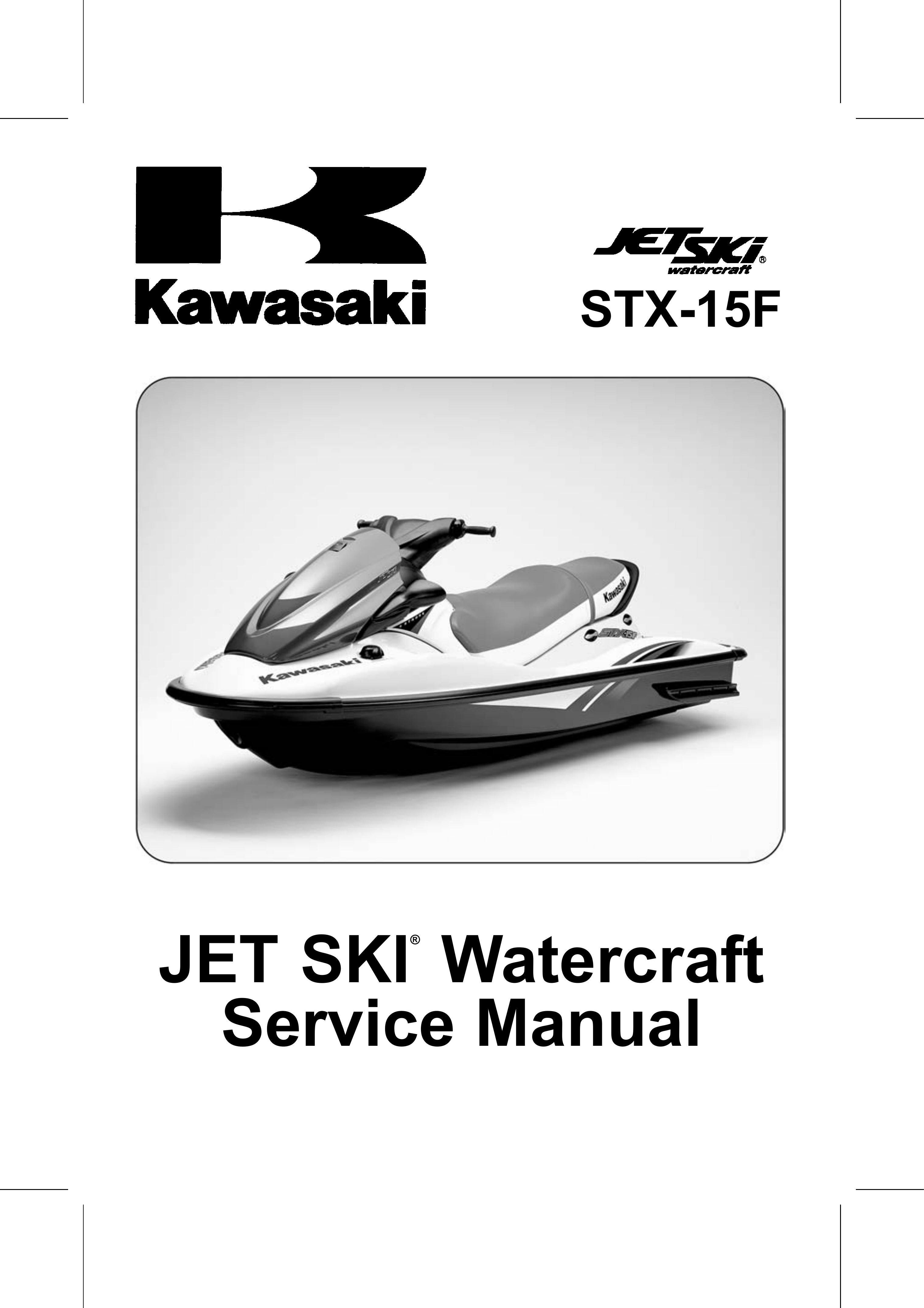 Kawasaki STX-15F Jet Ski User Manual