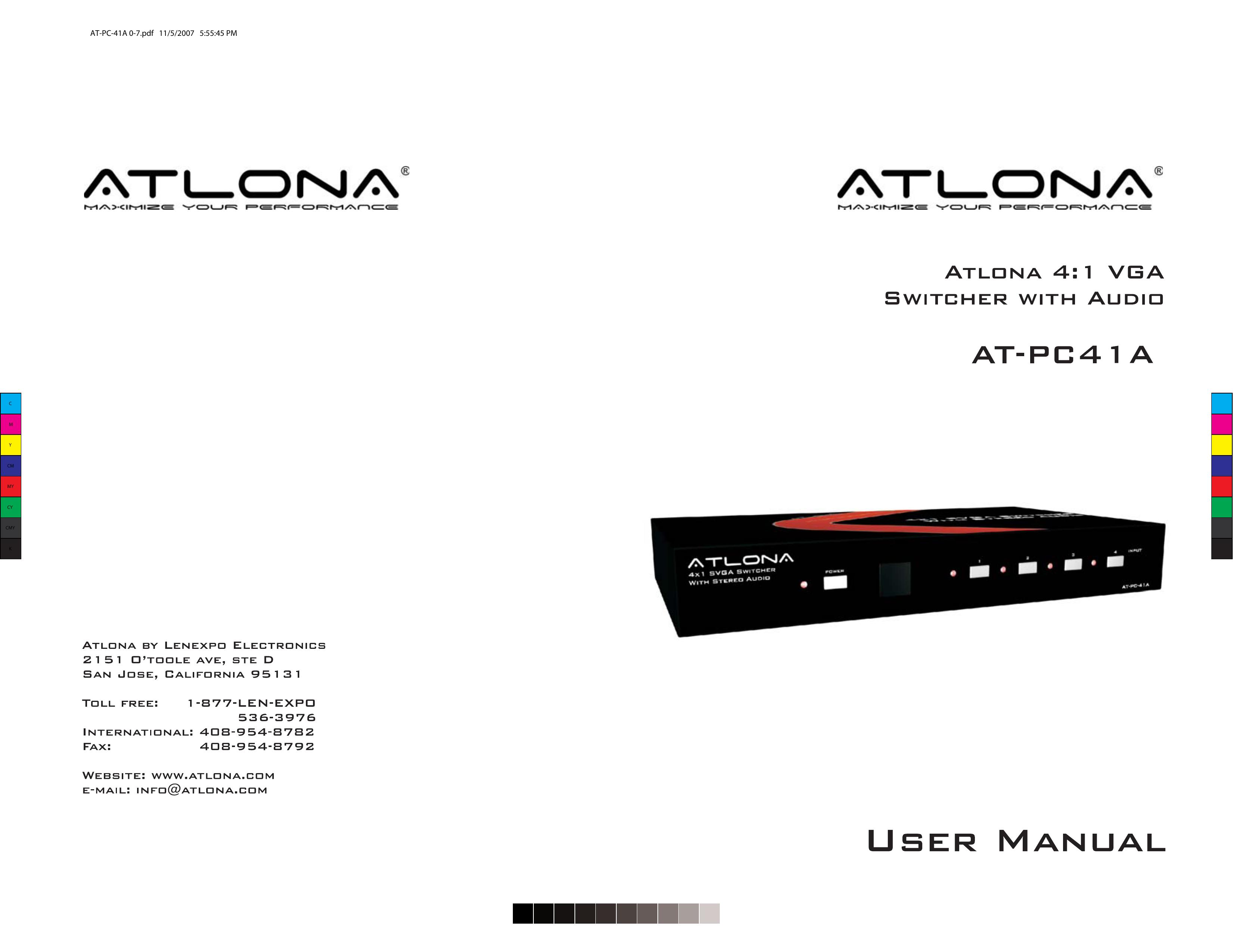 Atlona AP-PC41A Life Jacket User Manual