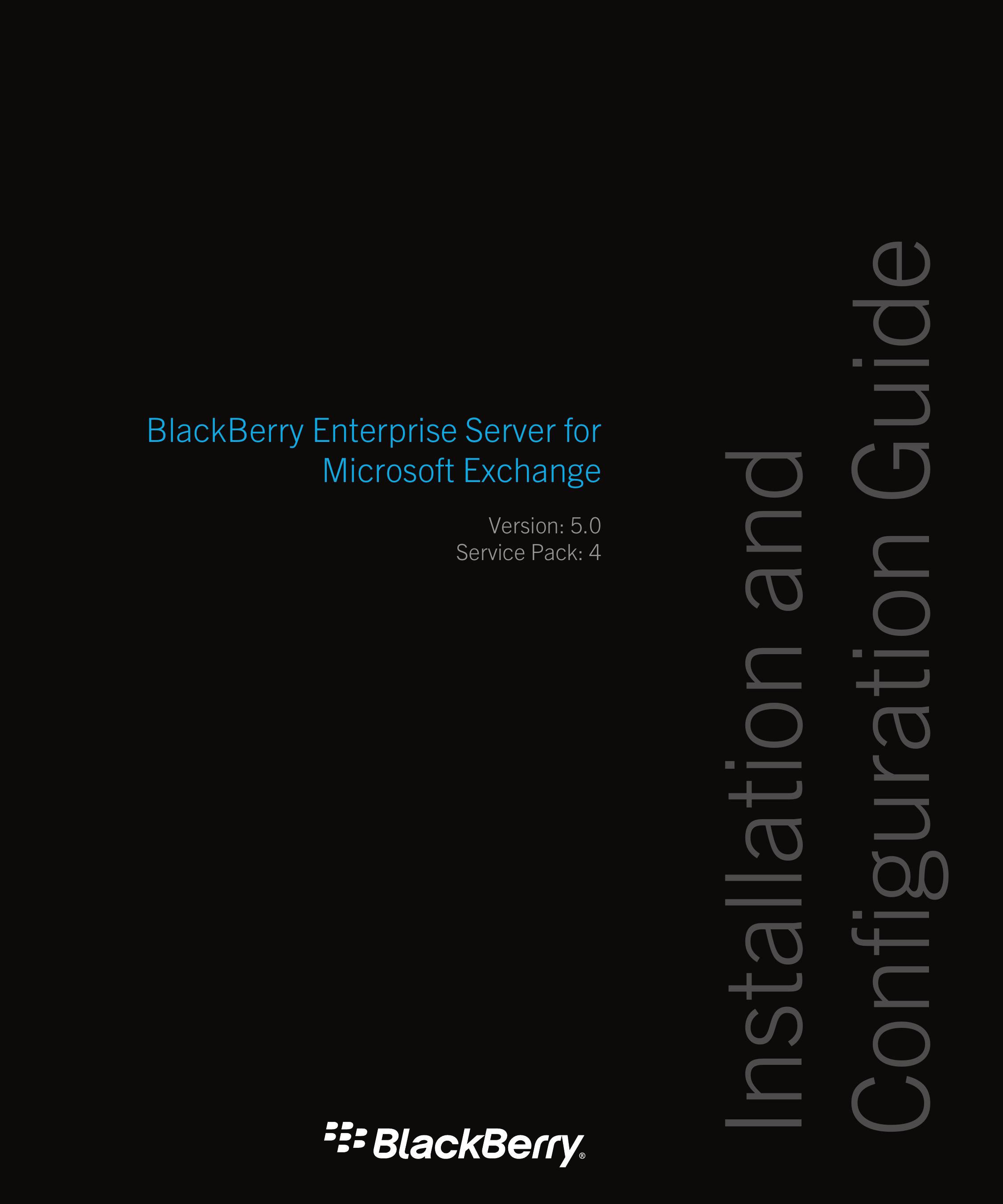Blackberry Version 5.0 Service Pack 4 Life Jacket User Manual