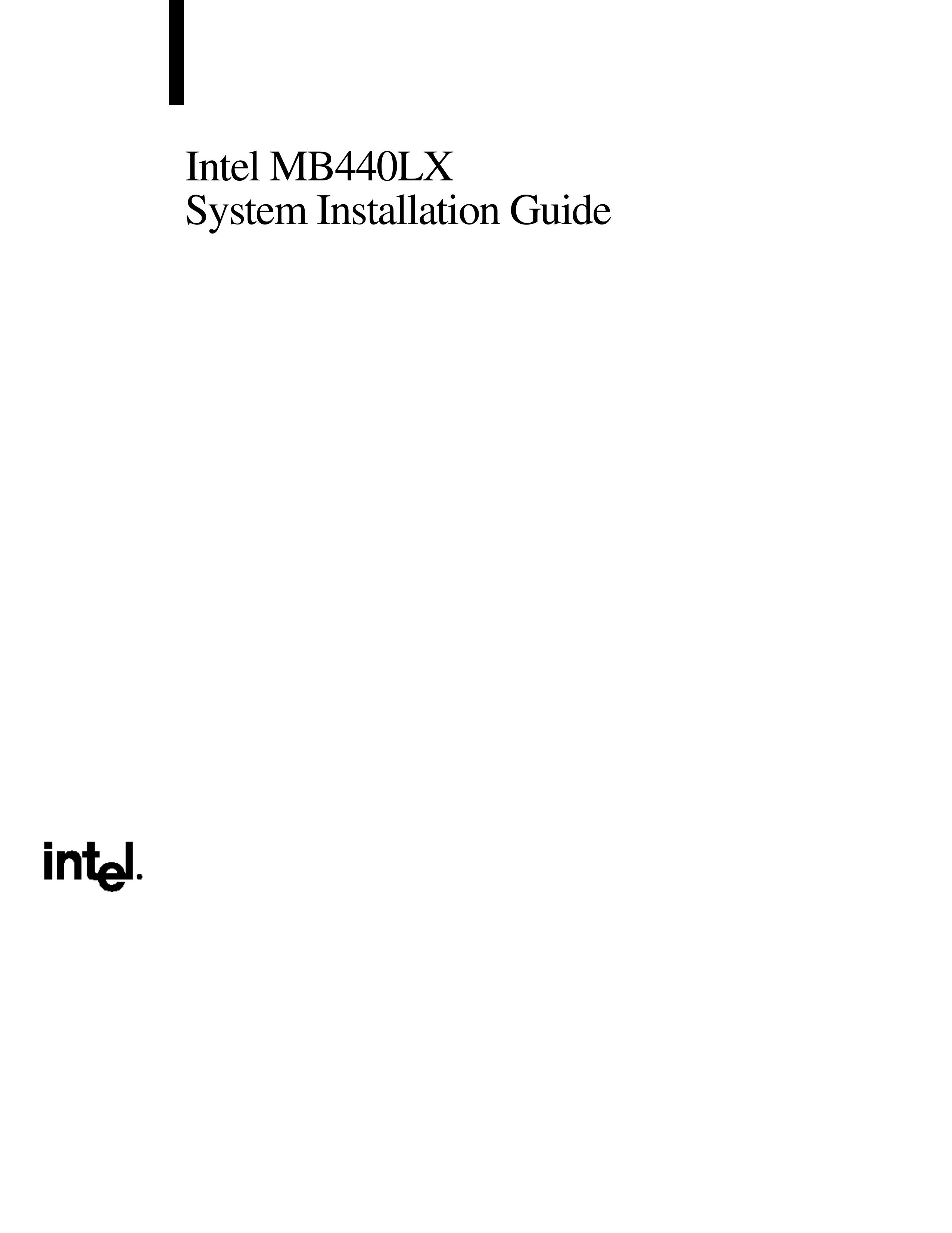 Intel MB440LX Life Jacket User Manual