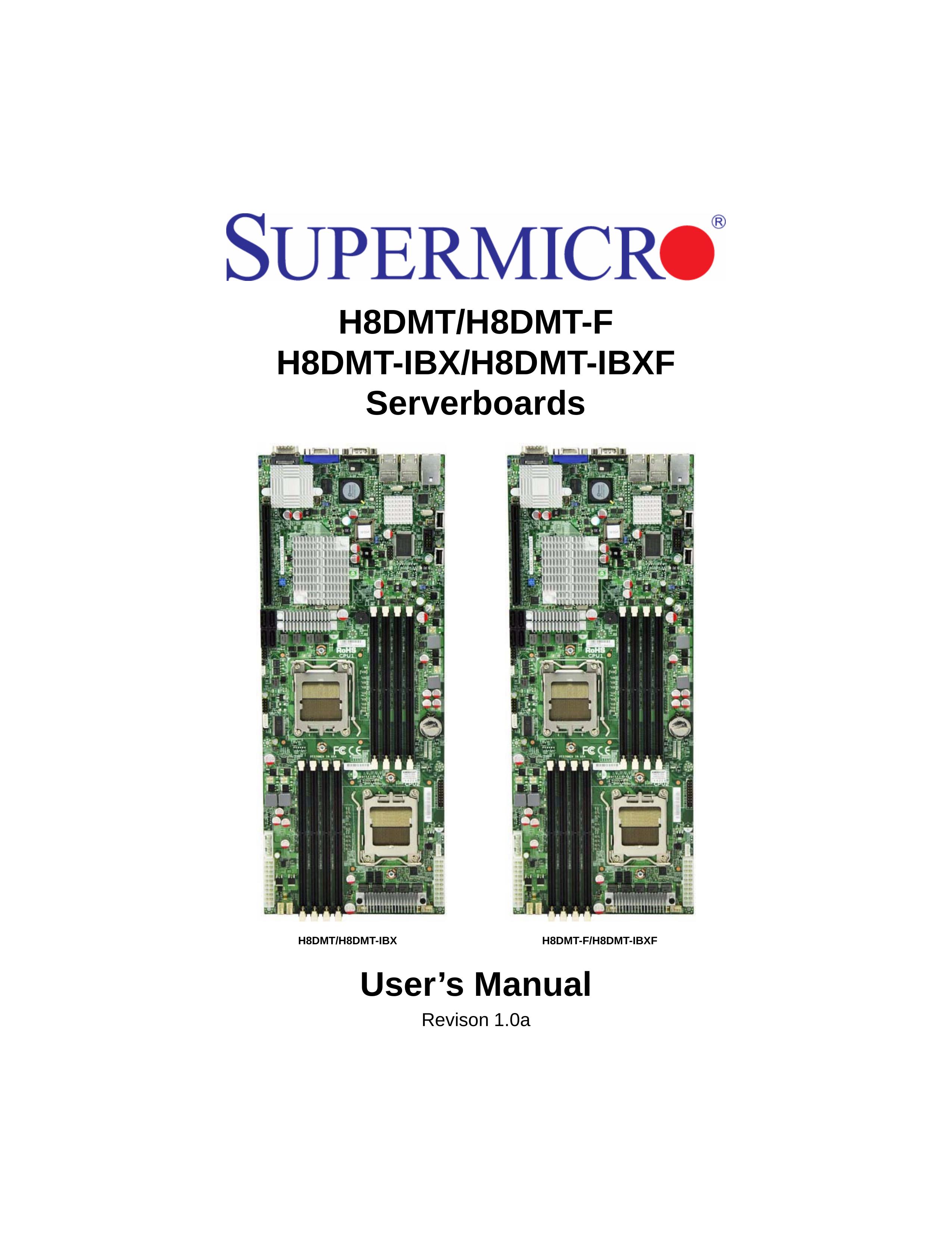 SUPER MICRO Computer H8DMT Life Jacket User Manual