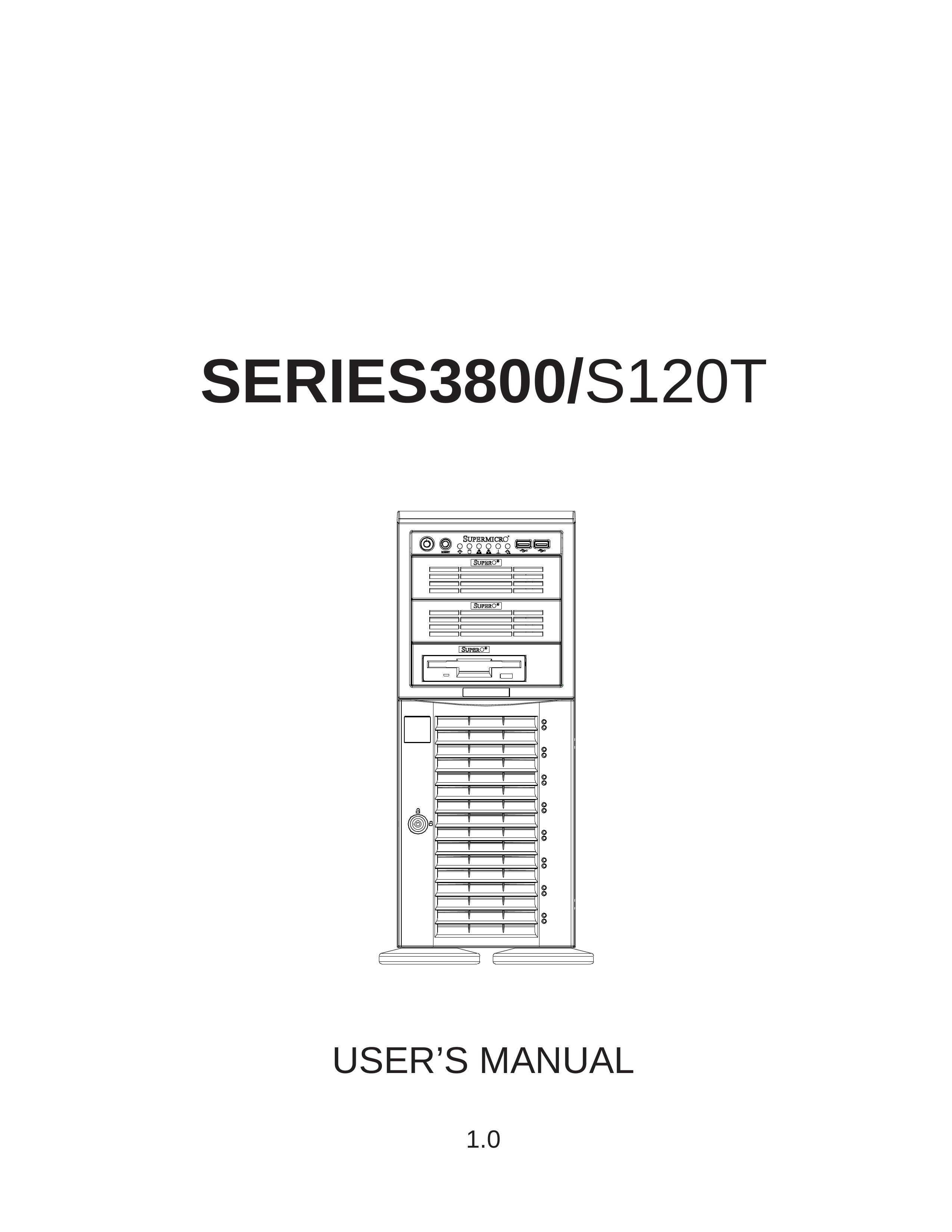 SUPER MICRO Computer SERIES3800 Life Jacket User Manual