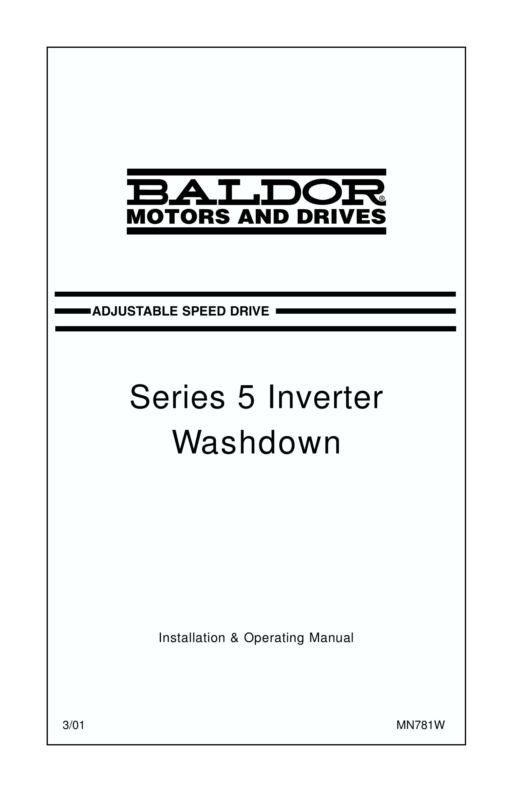 Baldor MN781W Marine Battery User Manual