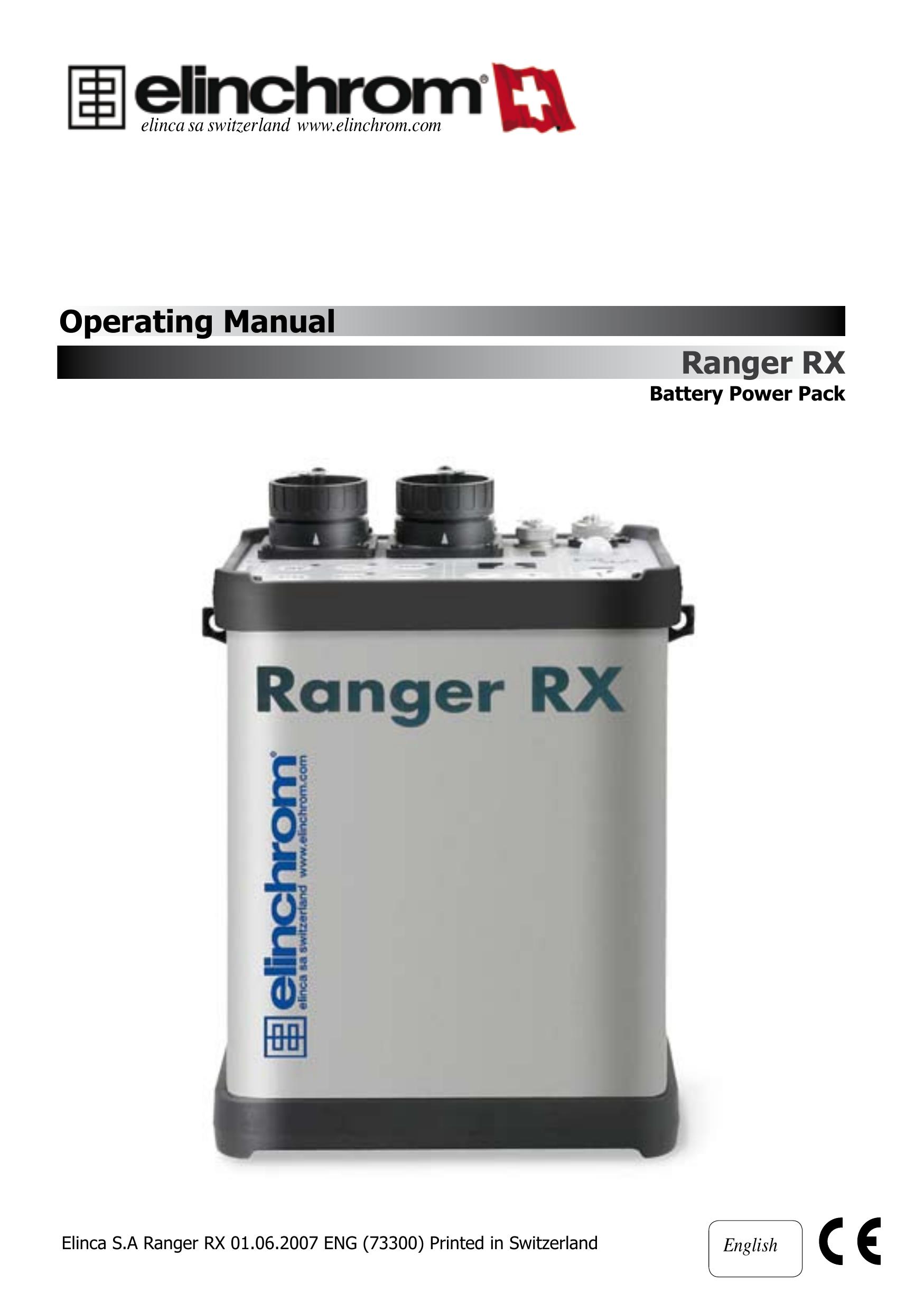Elinchrom Ranger RX Marine Battery User Manual
