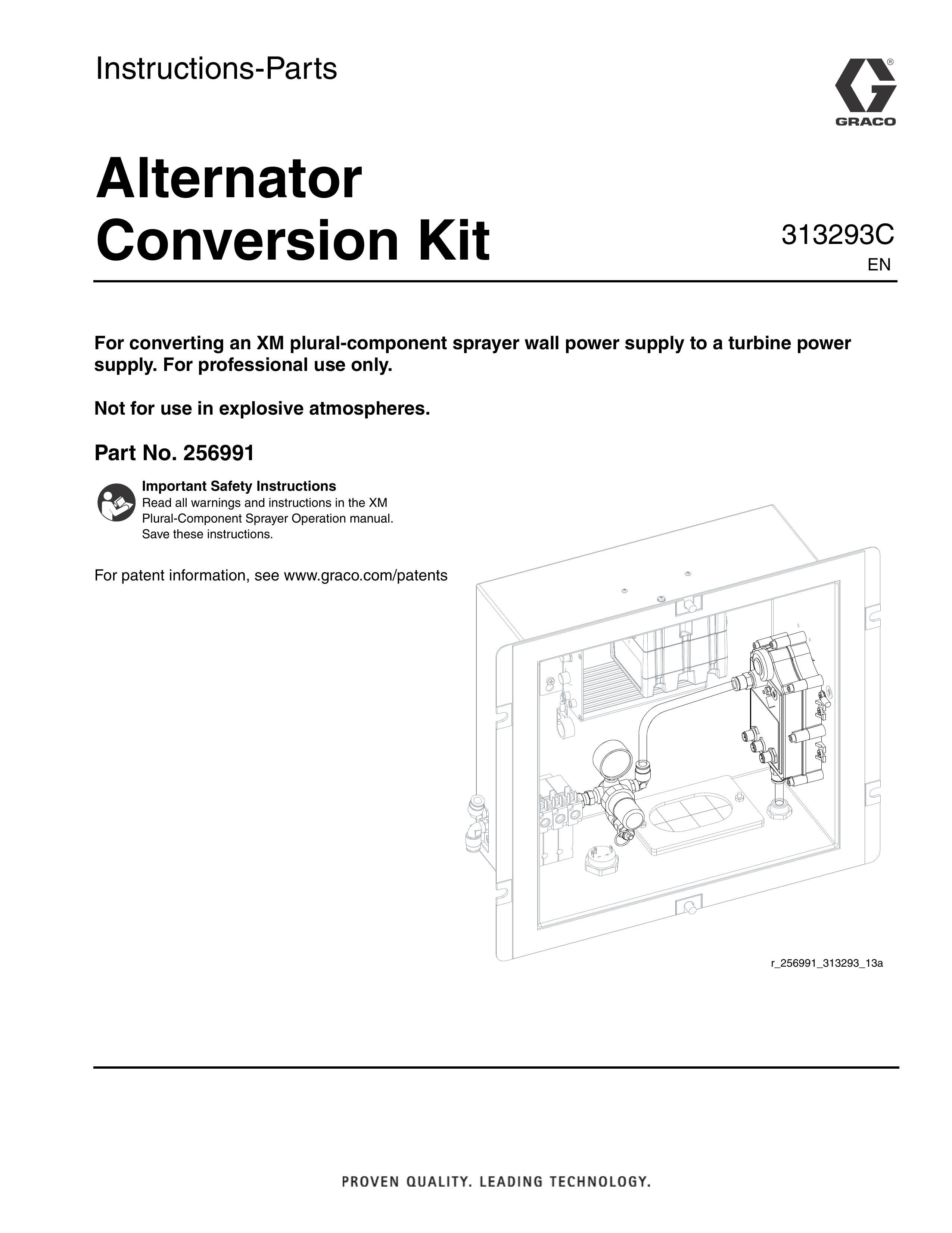 Graco 256991 Marine Battery User Manual