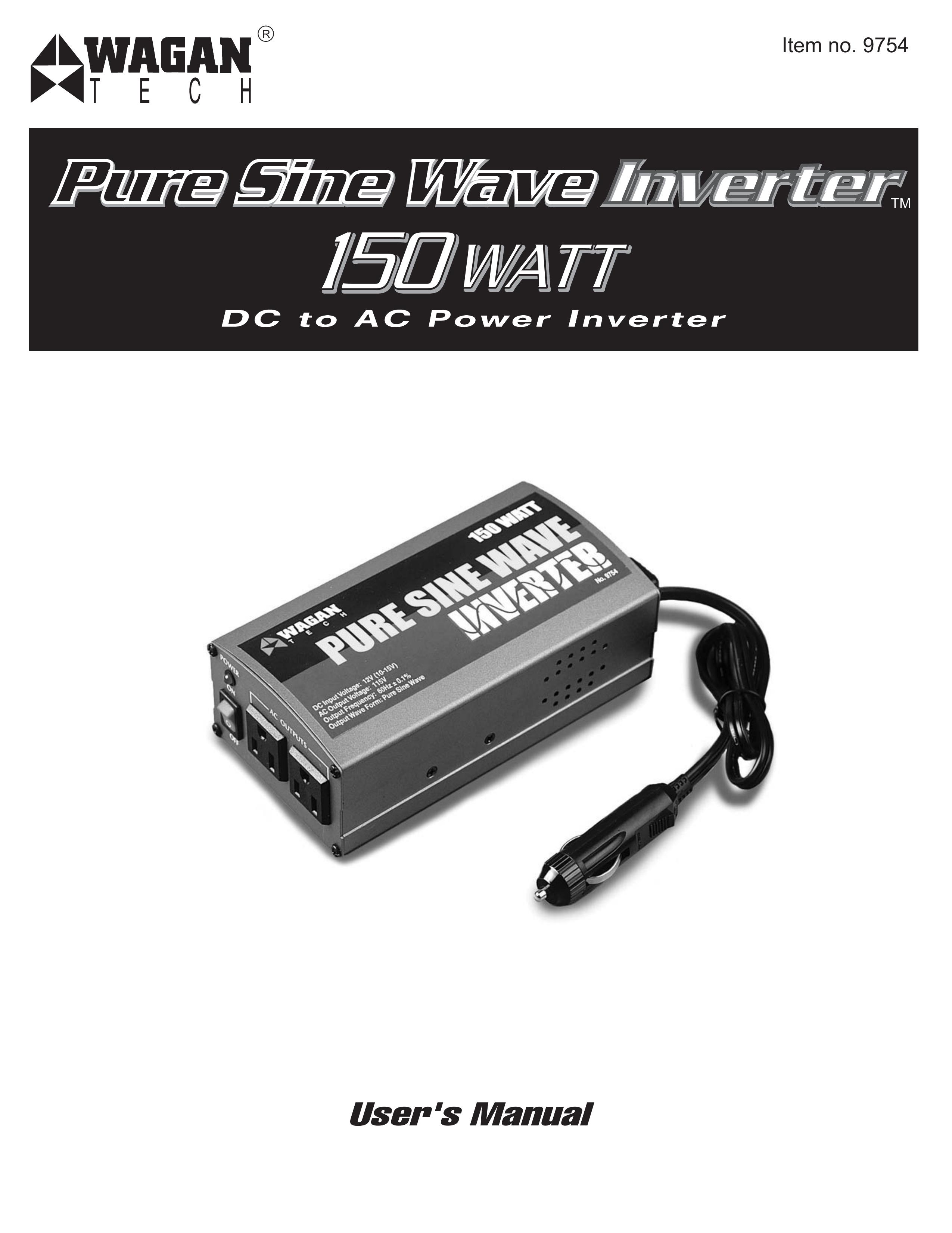Wagan 9754 Marine Battery User Manual