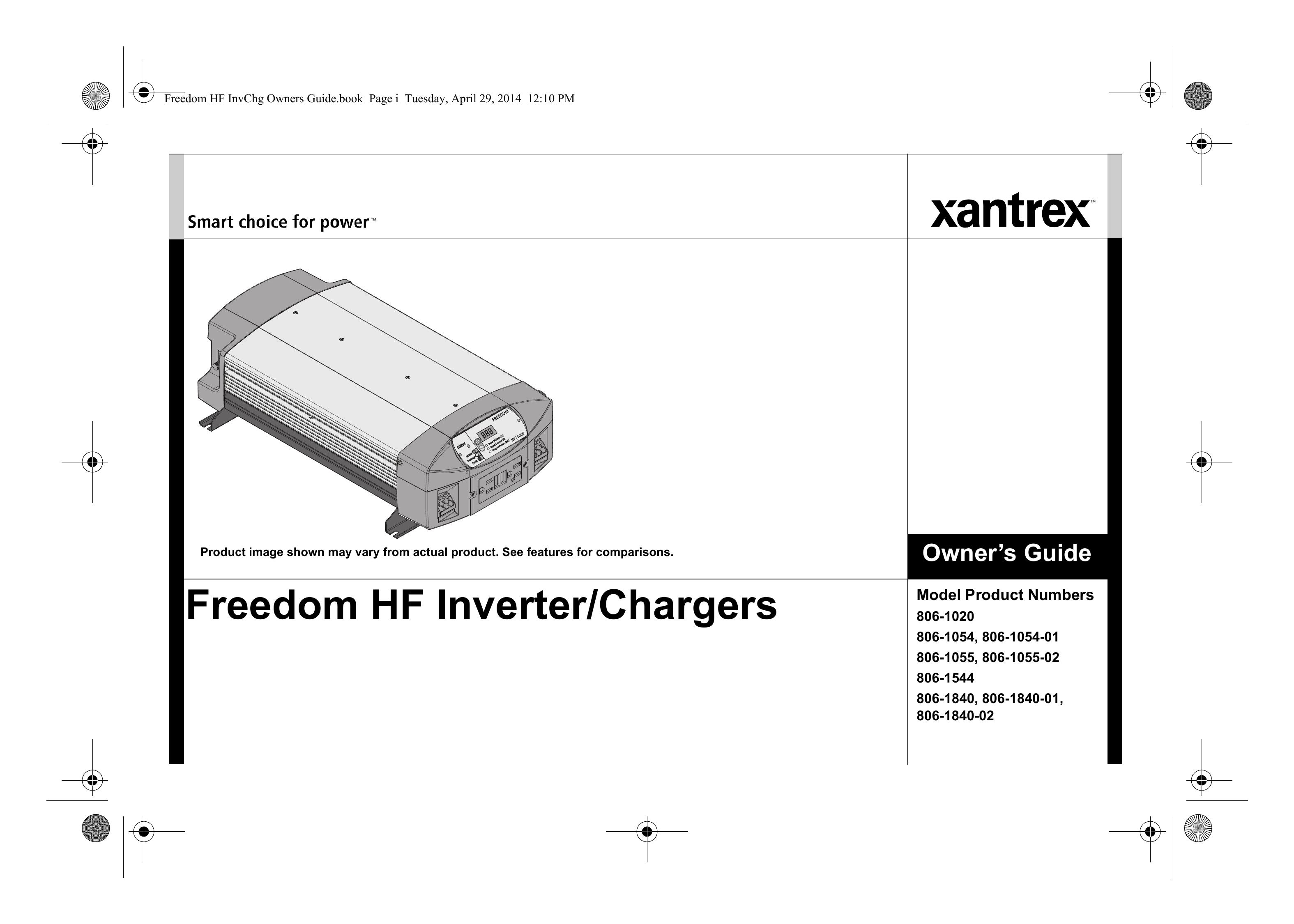 Xantrex Technology 806-1055 Marine Battery User Manual
