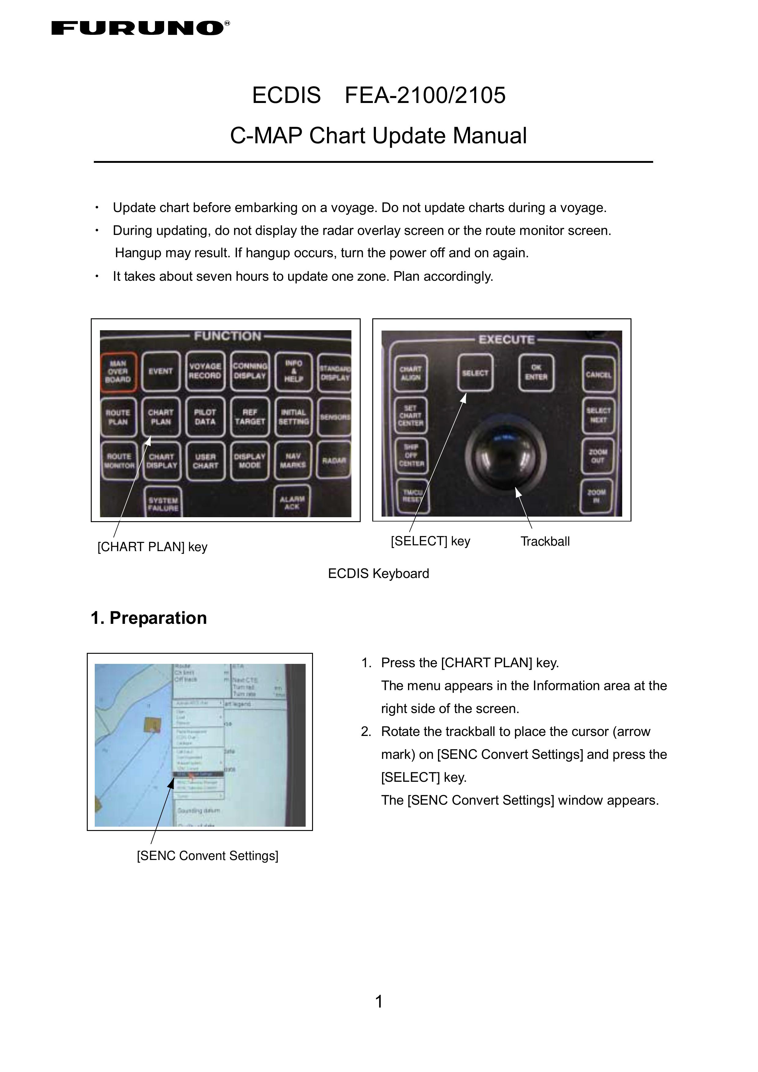 Furuno 2105 Marine GPS System User Manual