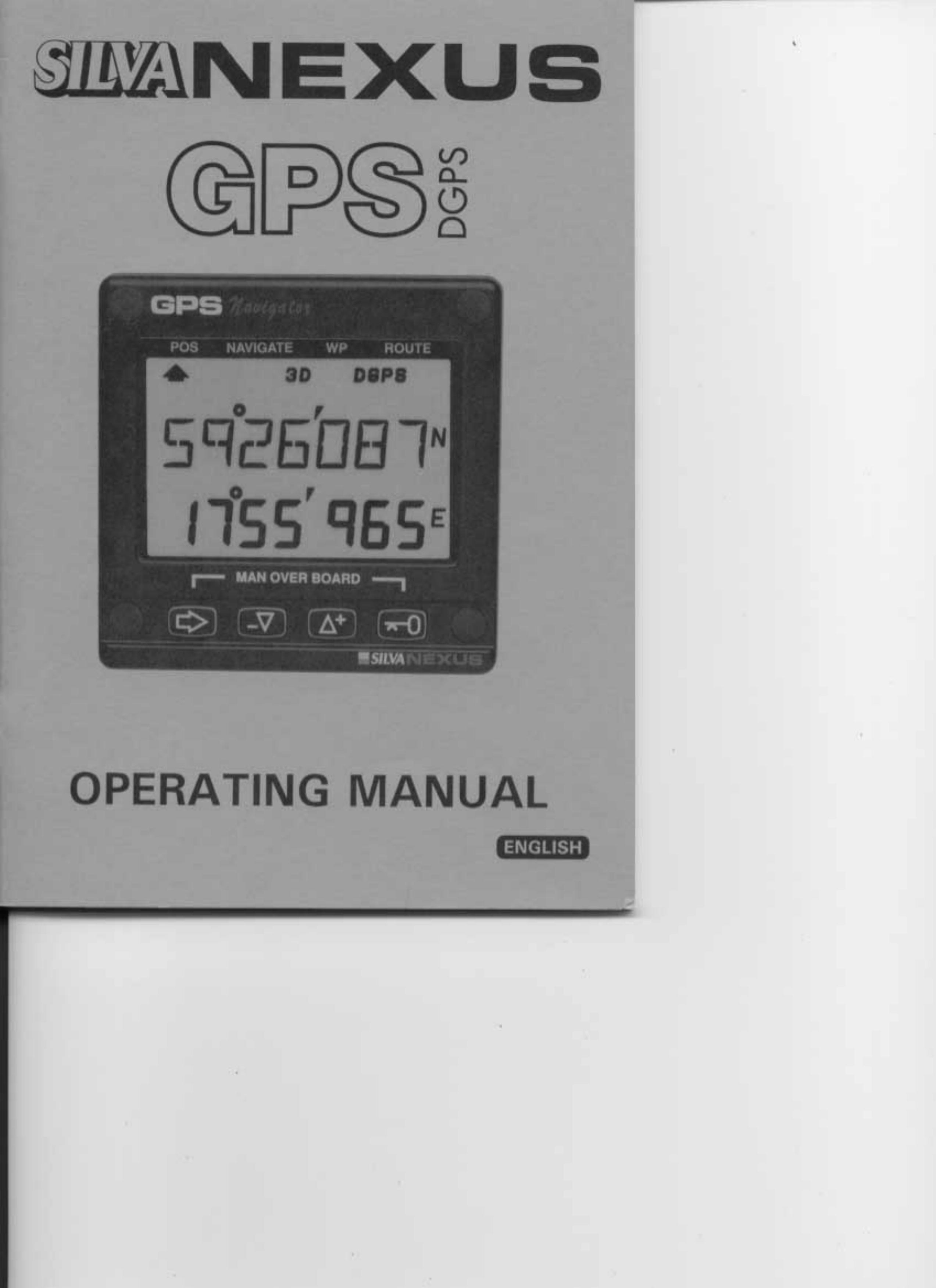 Nexus 21 DGPS Marine GPS System User Manual