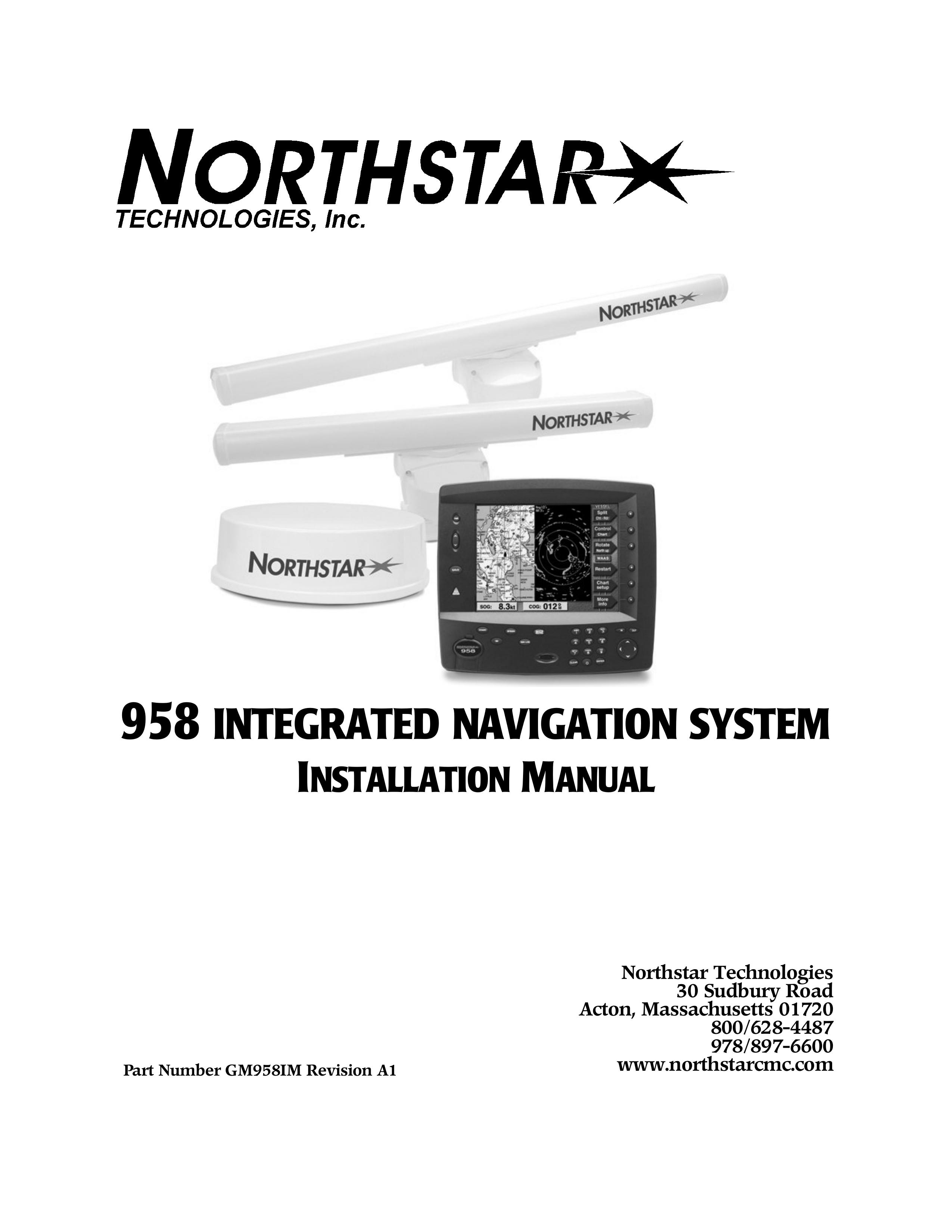 NorthStar Navigation 800/628-4487 Marine GPS System User Manual