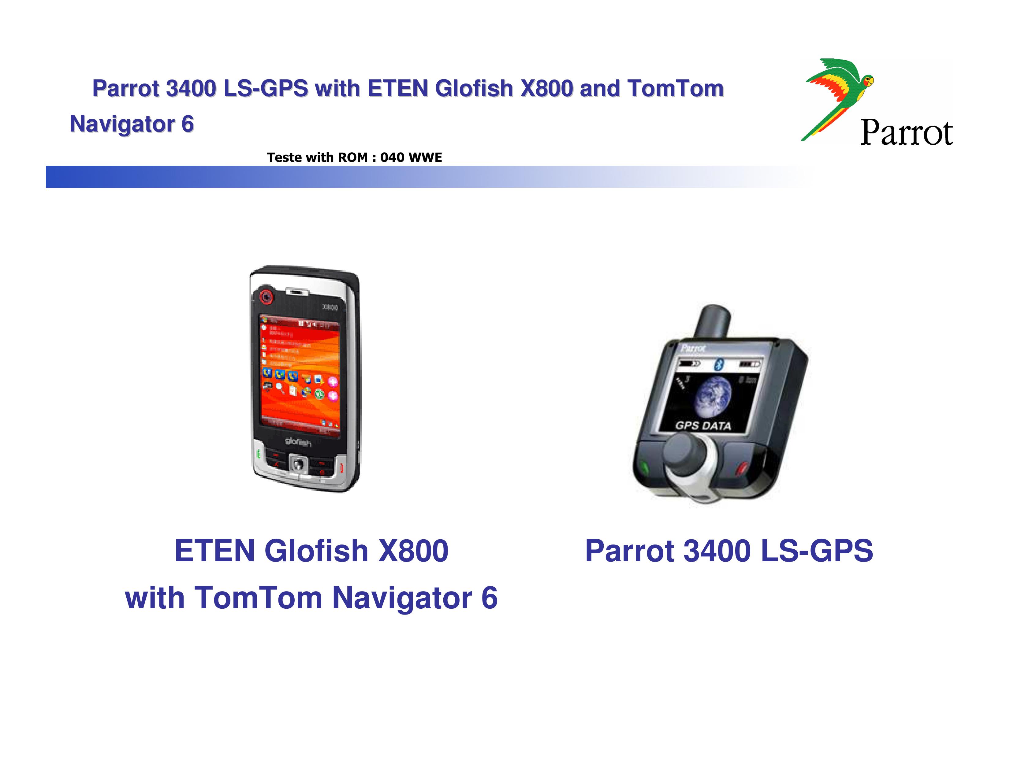 Parrot 3400 LS Marine GPS System User Manual