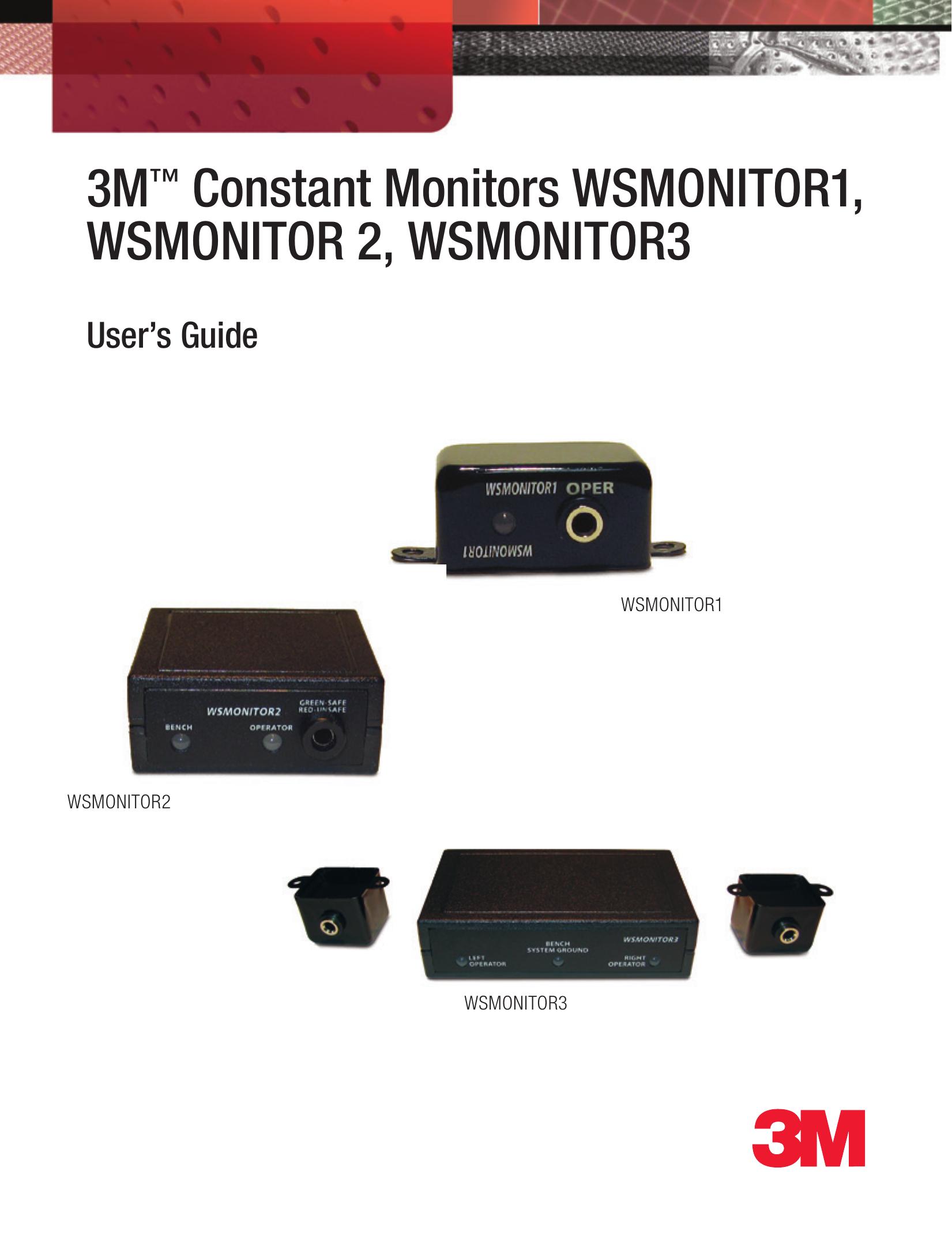 3M WSMONITOR1 Marine Instruments User Manual