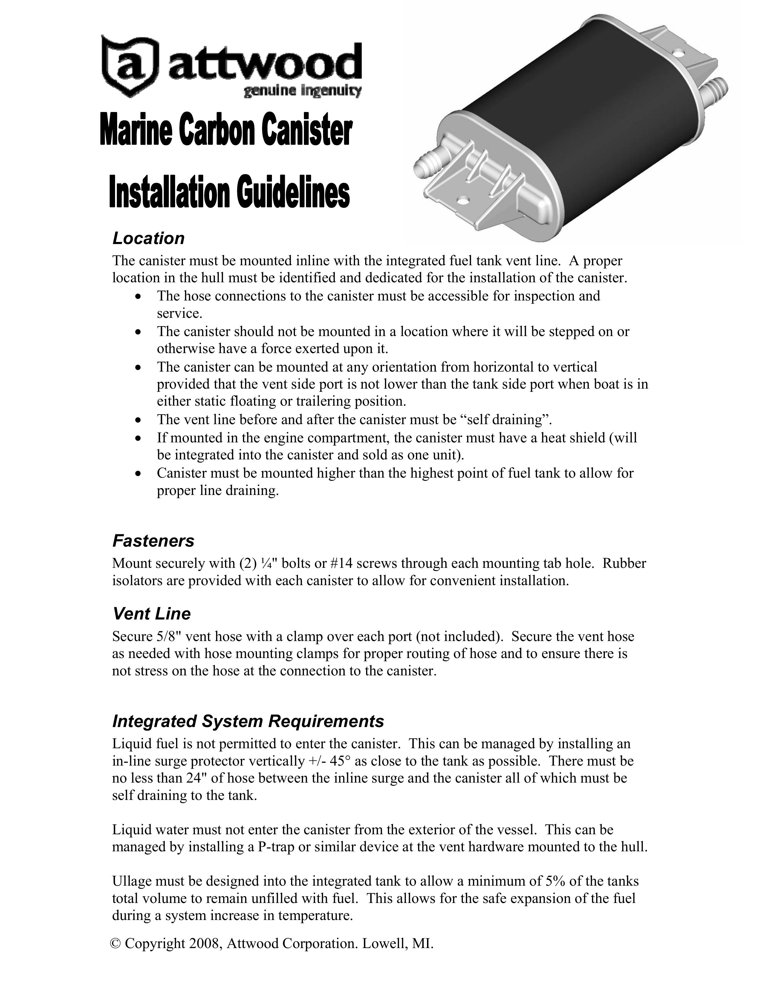 Attwood 99510-1 Marine Instruments User Manual
