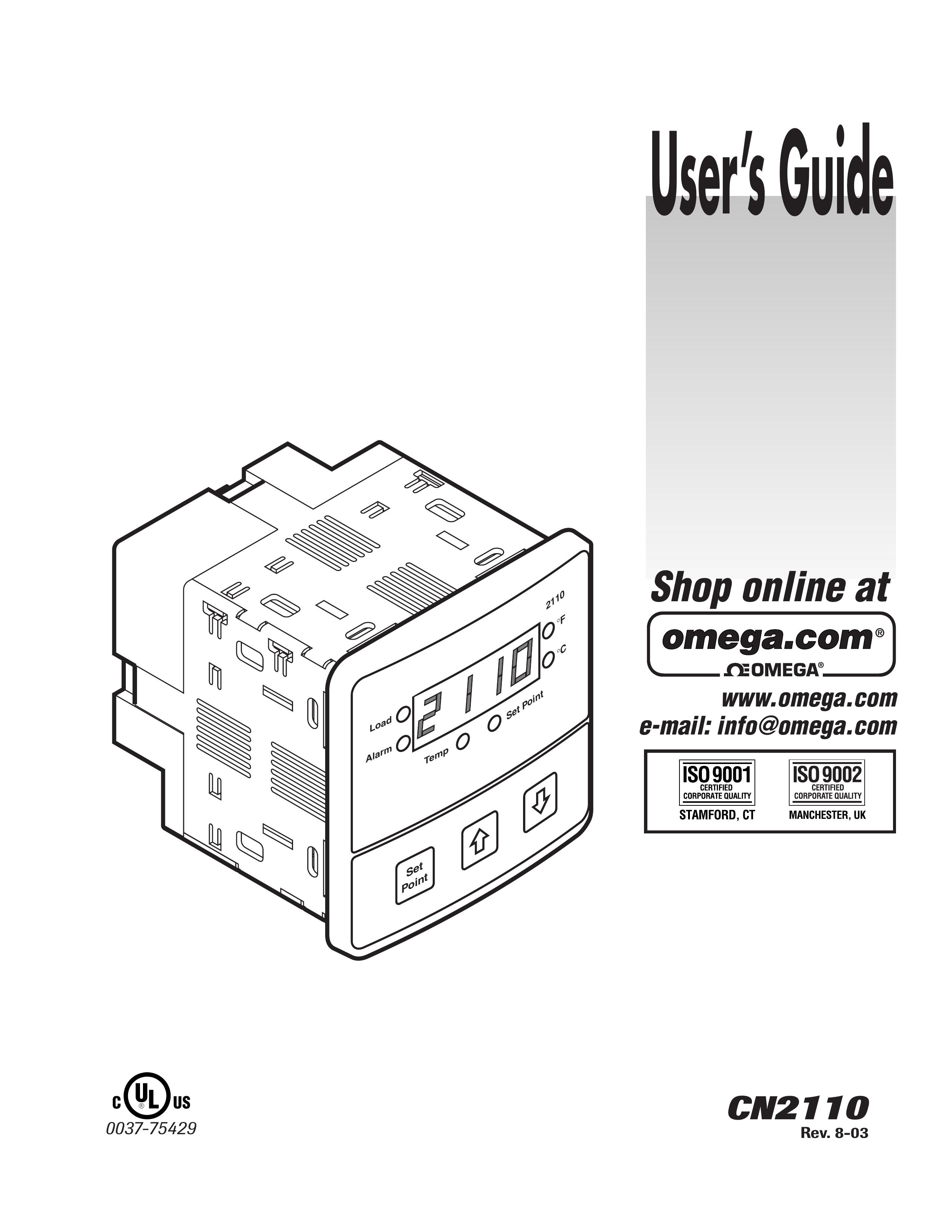Chromalox CN2110 Marine Instruments User Manual