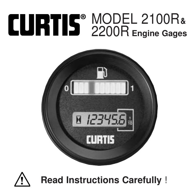 Curtis 2100R Marine Instruments User Manual