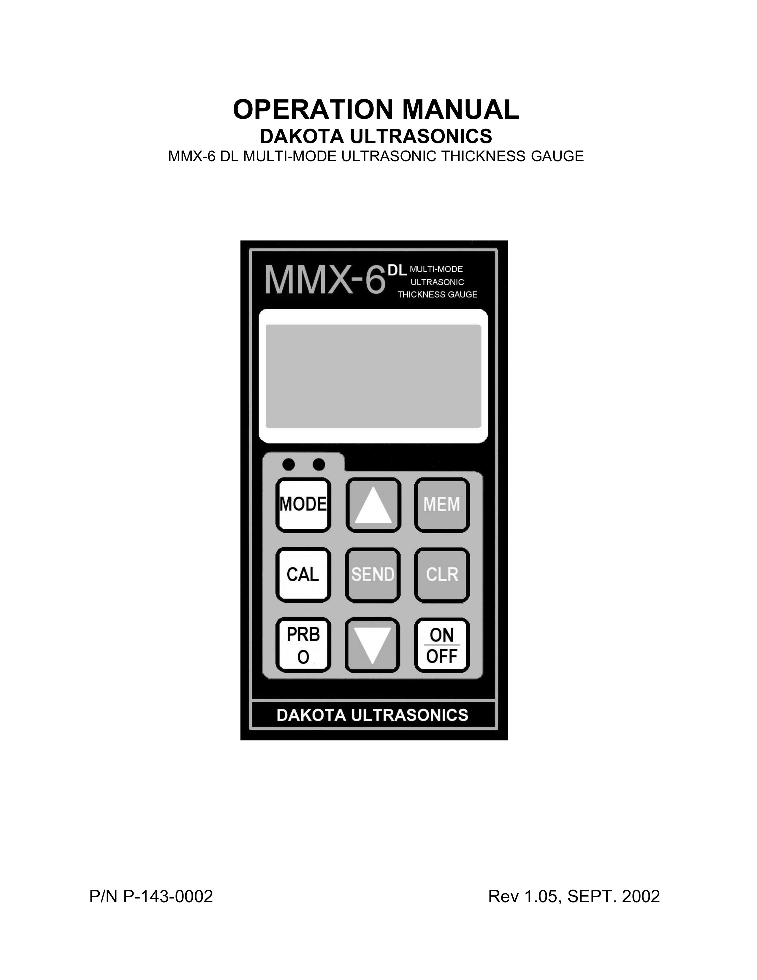 Dakota Digital MMX-6 Marine Instruments User Manual