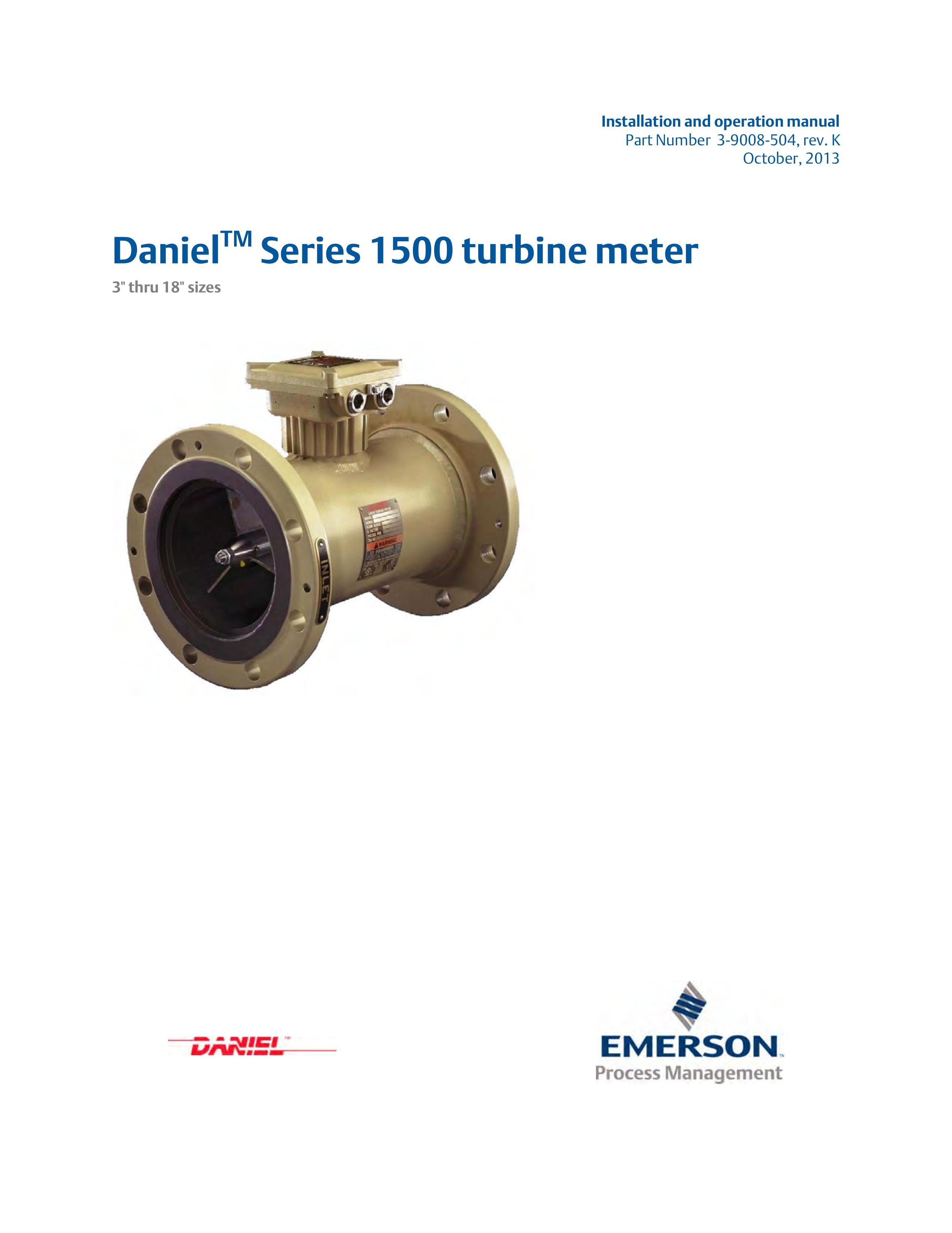 Emerson 3-9008-504 Marine Instruments User Manual