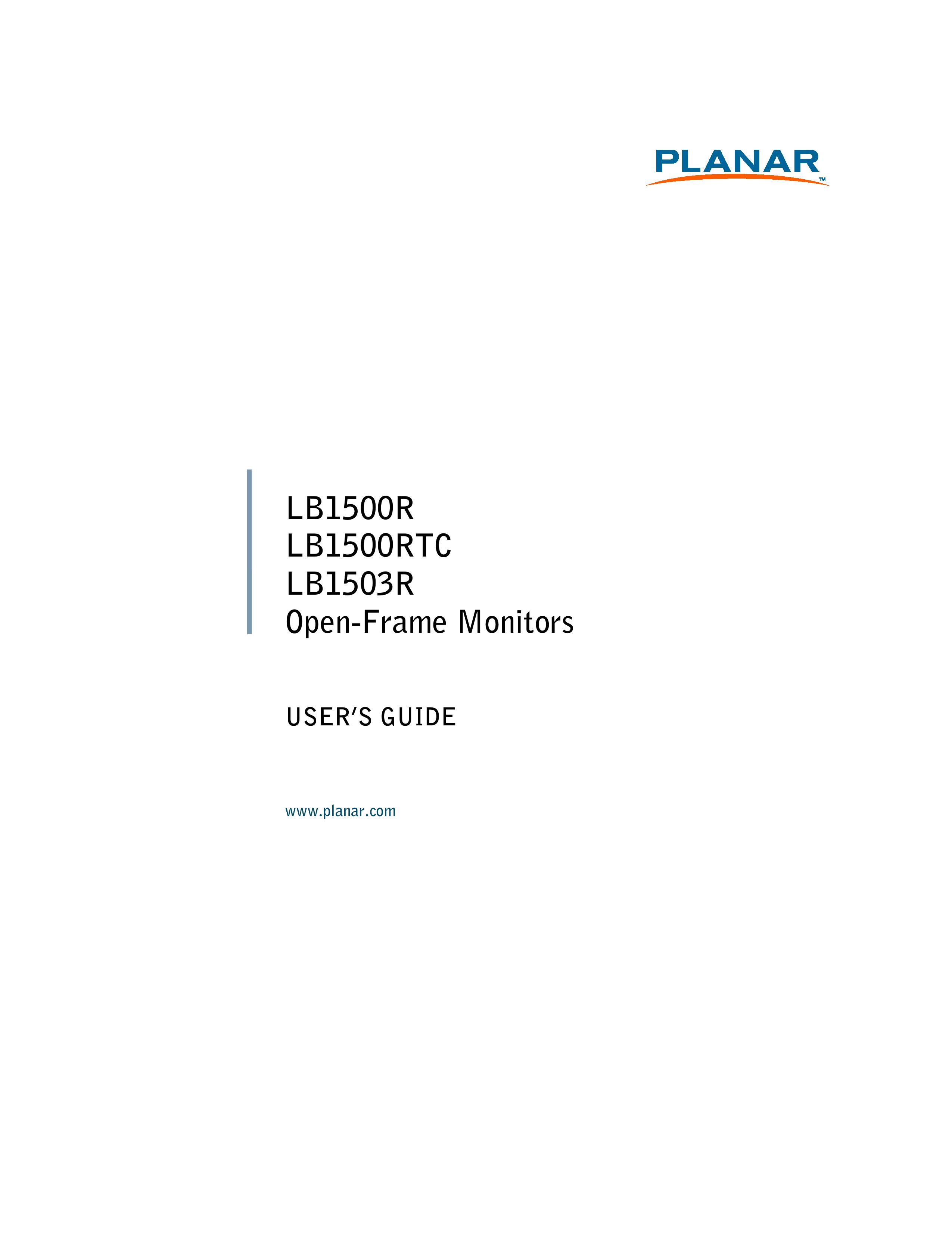 Planar LB1500RTC Marine Instruments User Manual